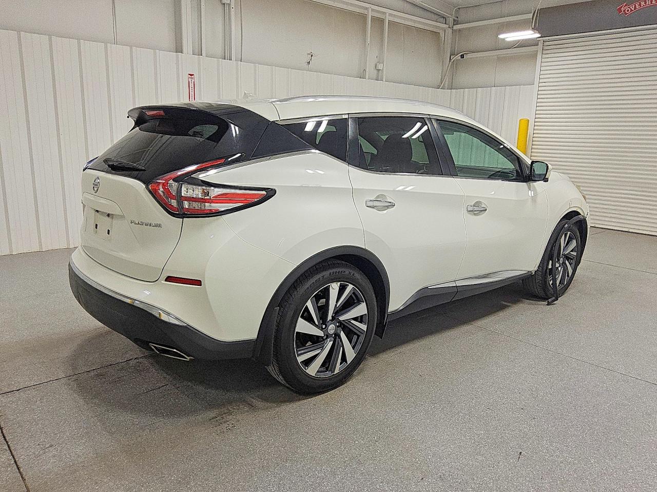 2015 Nissan Murano Platinum White vin: 5N1AZ2MG0FN240296