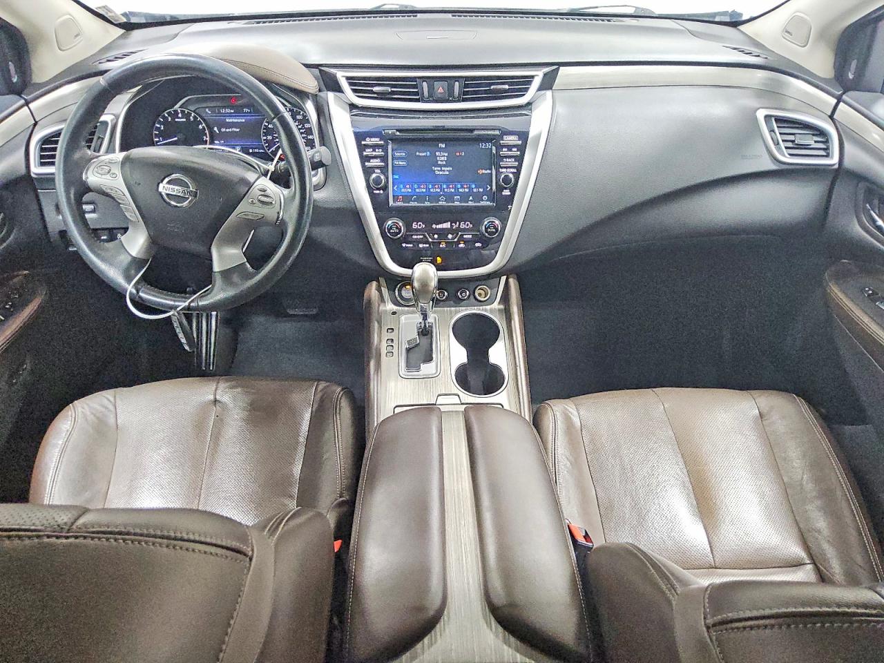 2015 Nissan Murano Platinum White vin: 5N1AZ2MG0FN240296