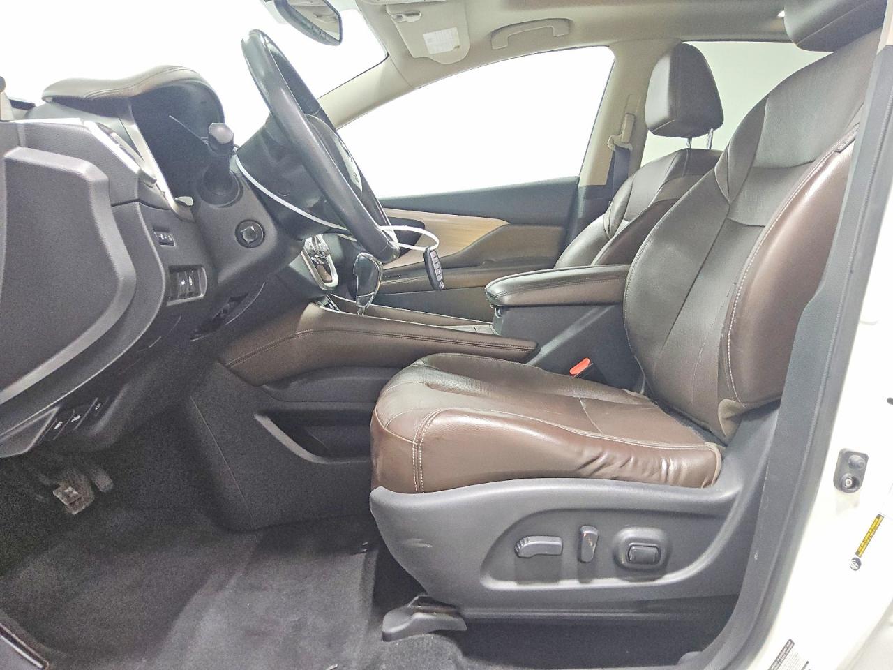 2015 Nissan Murano Platinum White vin: 5N1AZ2MG0FN240296