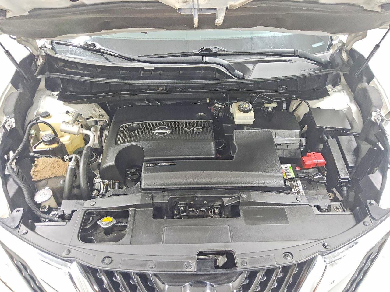 2015 Nissan Murano Platinum White vin: 5N1AZ2MG0FN240296