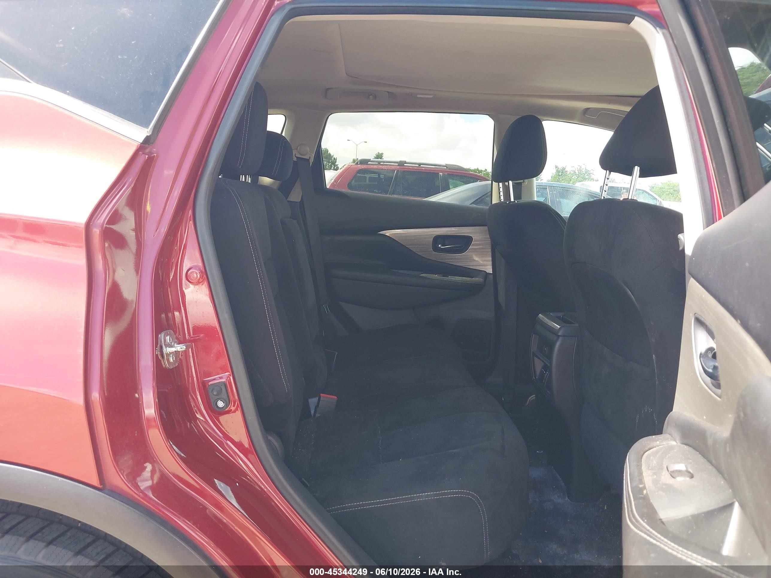 2015 Nissan Murano Sv Red vin: 5N1AZ2MG0FN243960