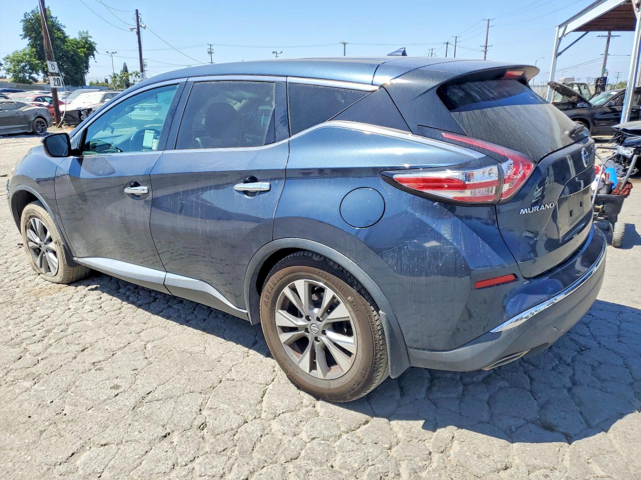 2015 Nissan Murano S Blue vin: 5N1AZ2MG0FN266817
