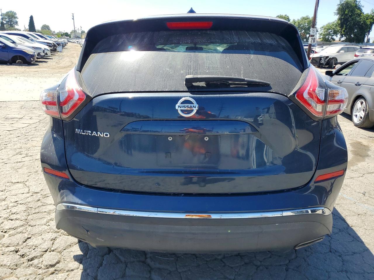 2015 Nissan Murano S Blue vin: 5N1AZ2MG0FN266817