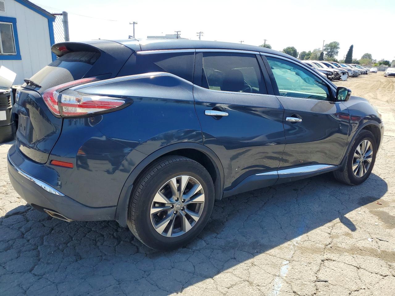 2015 Nissan Murano S Blue vin: 5N1AZ2MG0FN266817