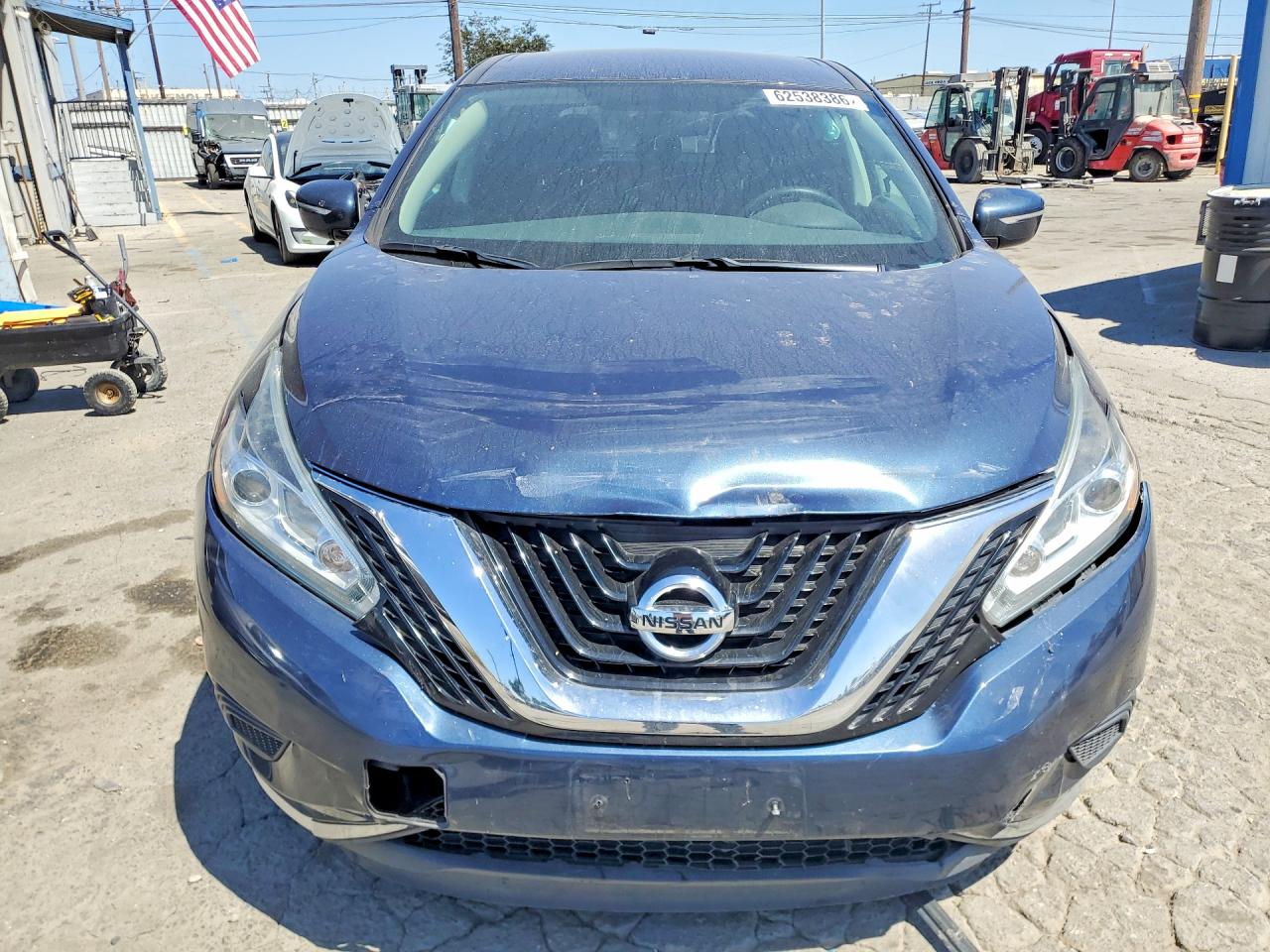 2015 Nissan Murano S Blue vin: 5N1AZ2MG0FN266817