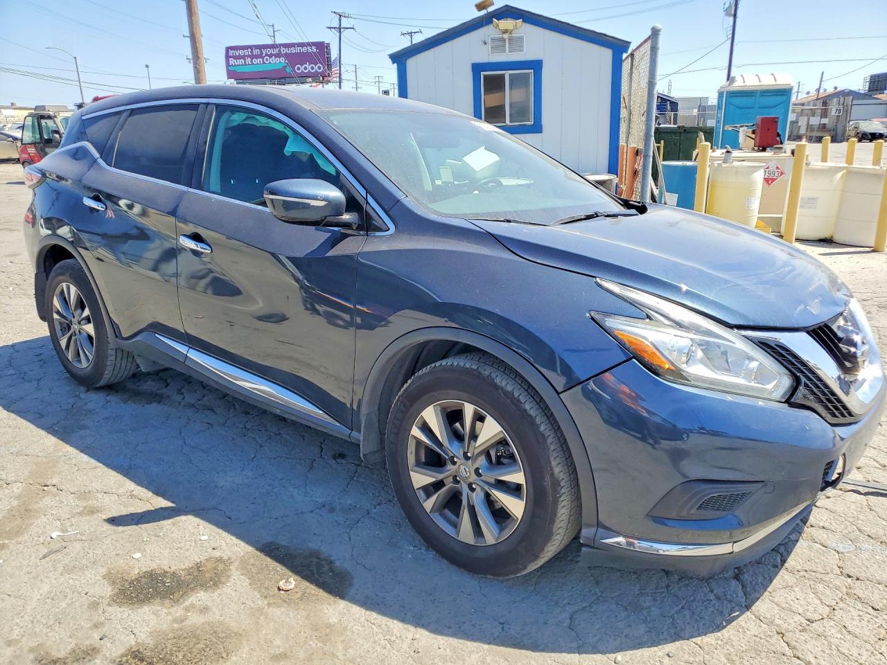 2015 Nissan Murano S Blue vin: 5N1AZ2MG0FN266817