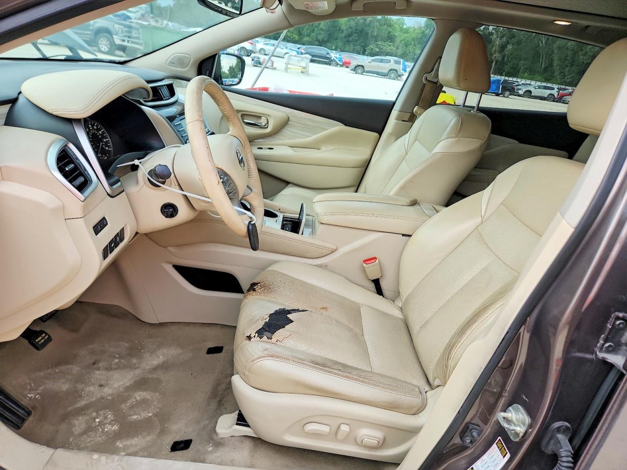 2015 Nissan Murano Platinum Brown vin: 5N1AZ2MG0FN283651