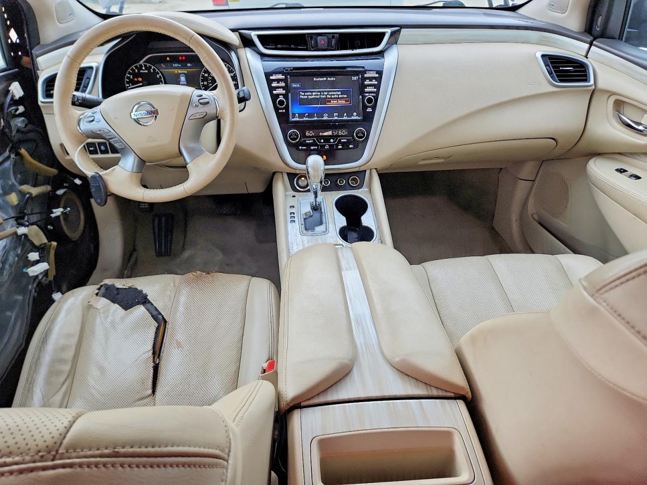2015 Nissan Murano Platinum Brown vin: 5N1AZ2MG0FN283651