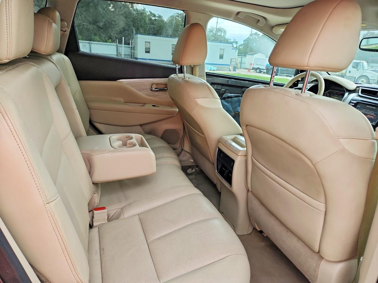 2015 Nissan Murano Platinum Brown vin: 5N1AZ2MG0FN283651
