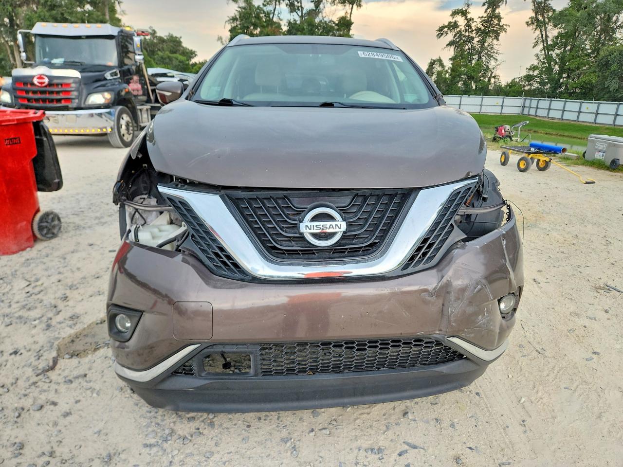 2015 Nissan Murano Platinum Brown vin: 5N1AZ2MG0FN283651