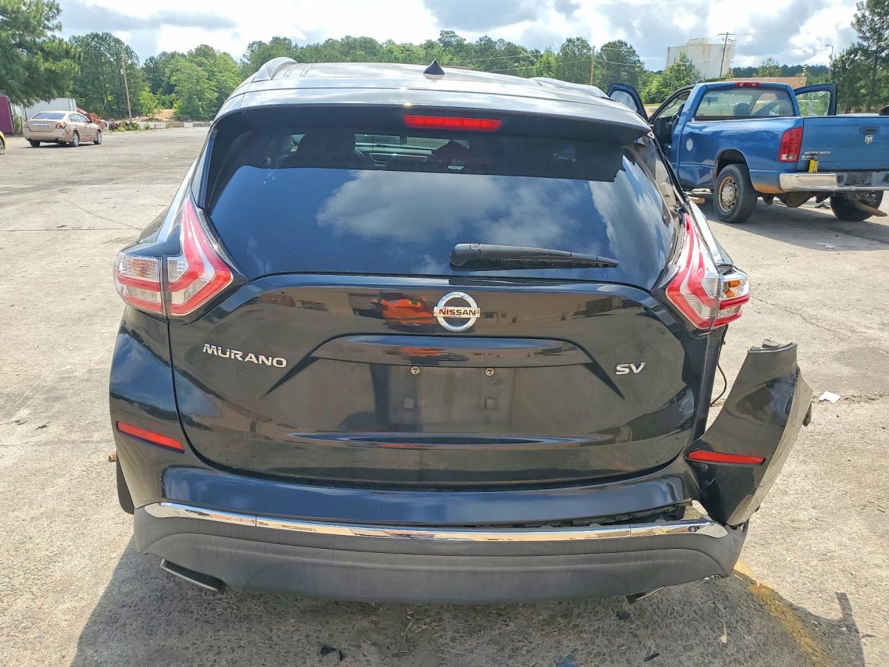 2015 Nissan Murano Sv Black vin: 5N1AZ2MG0FN289322