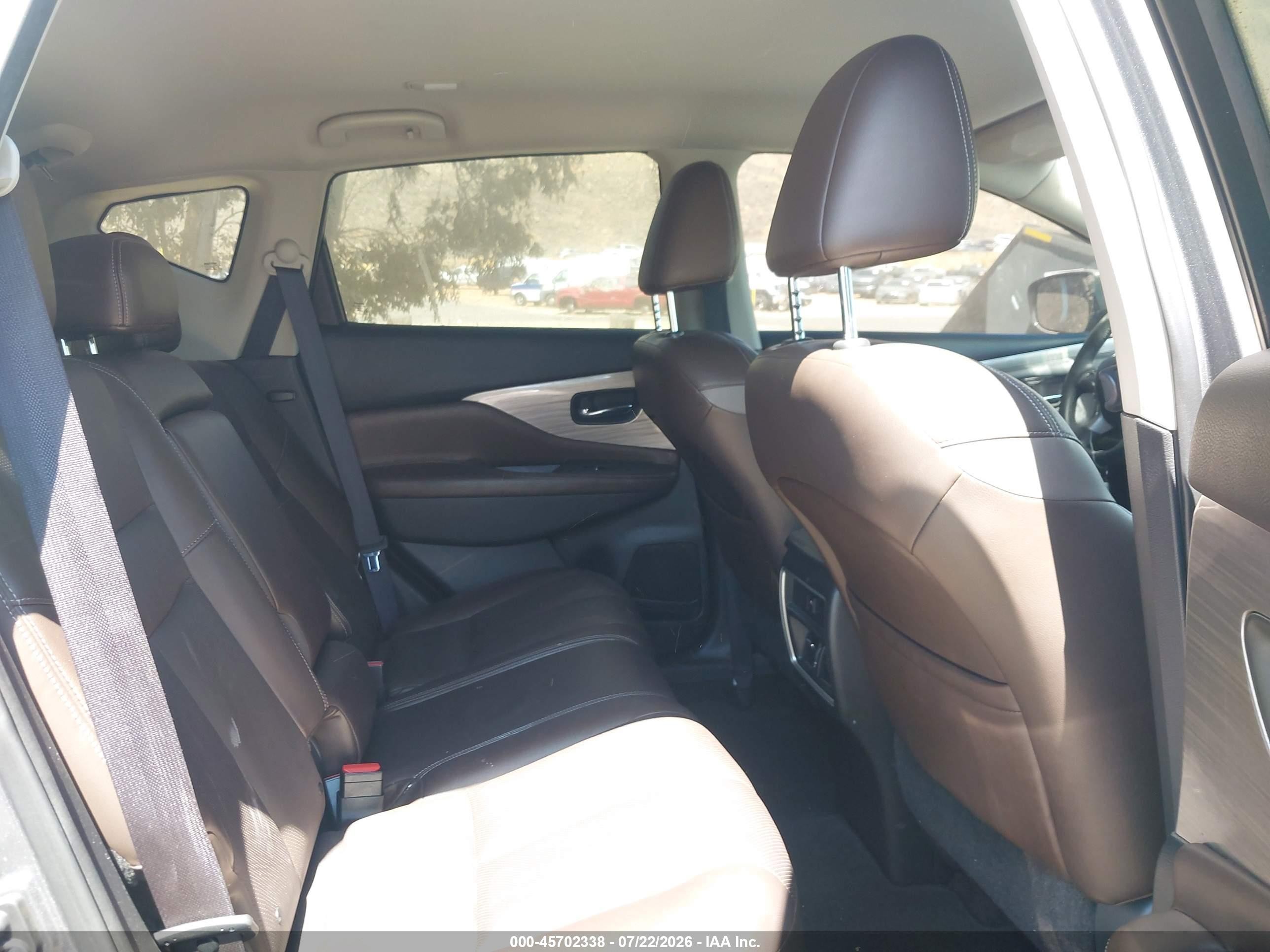 2015 Nissan Murano Sl Gray vin: 5N1AZ2MG1FN200292