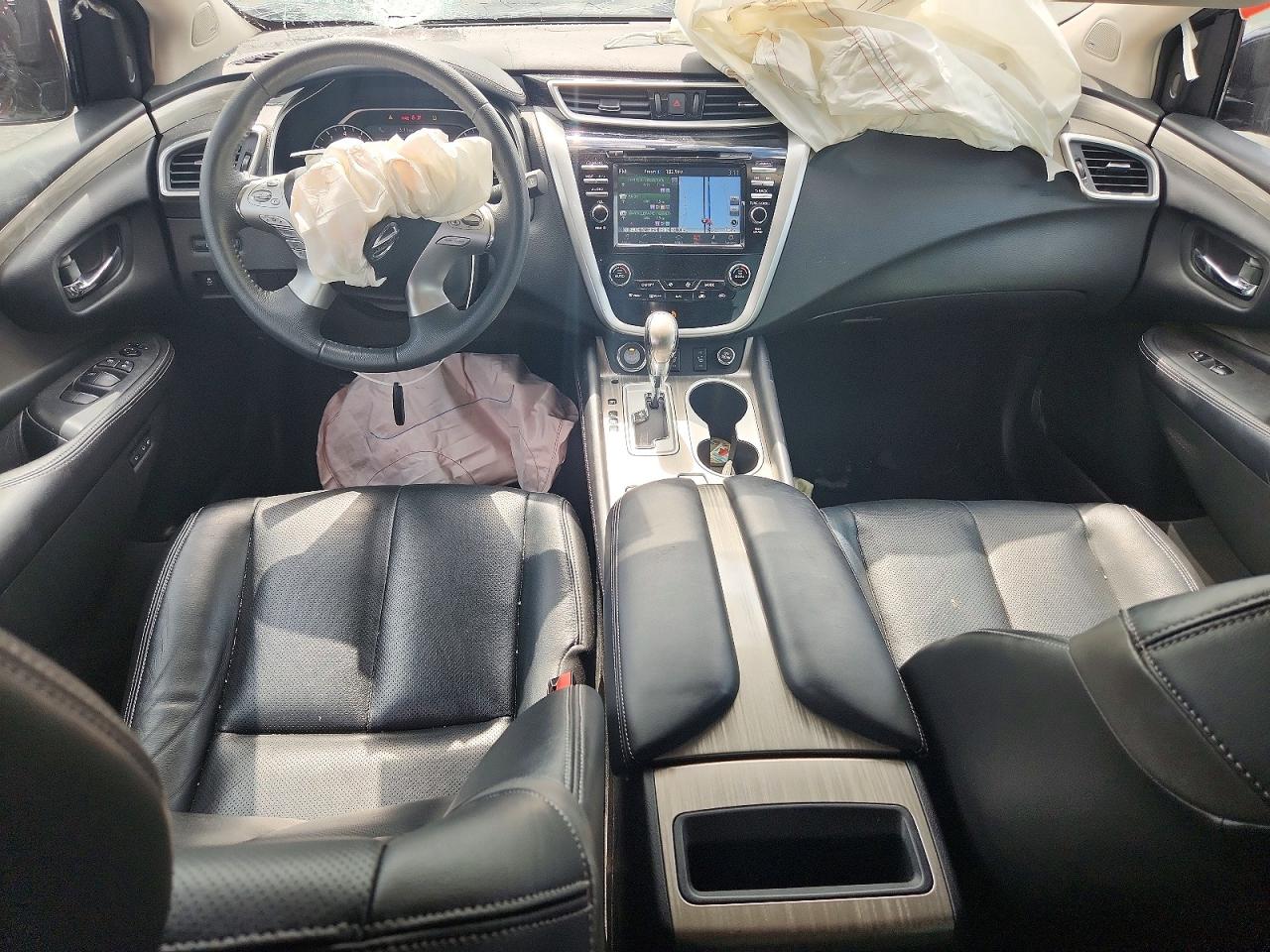 2015 Nissan Murano Sl Black vin: 5N1AZ2MG1FN233681