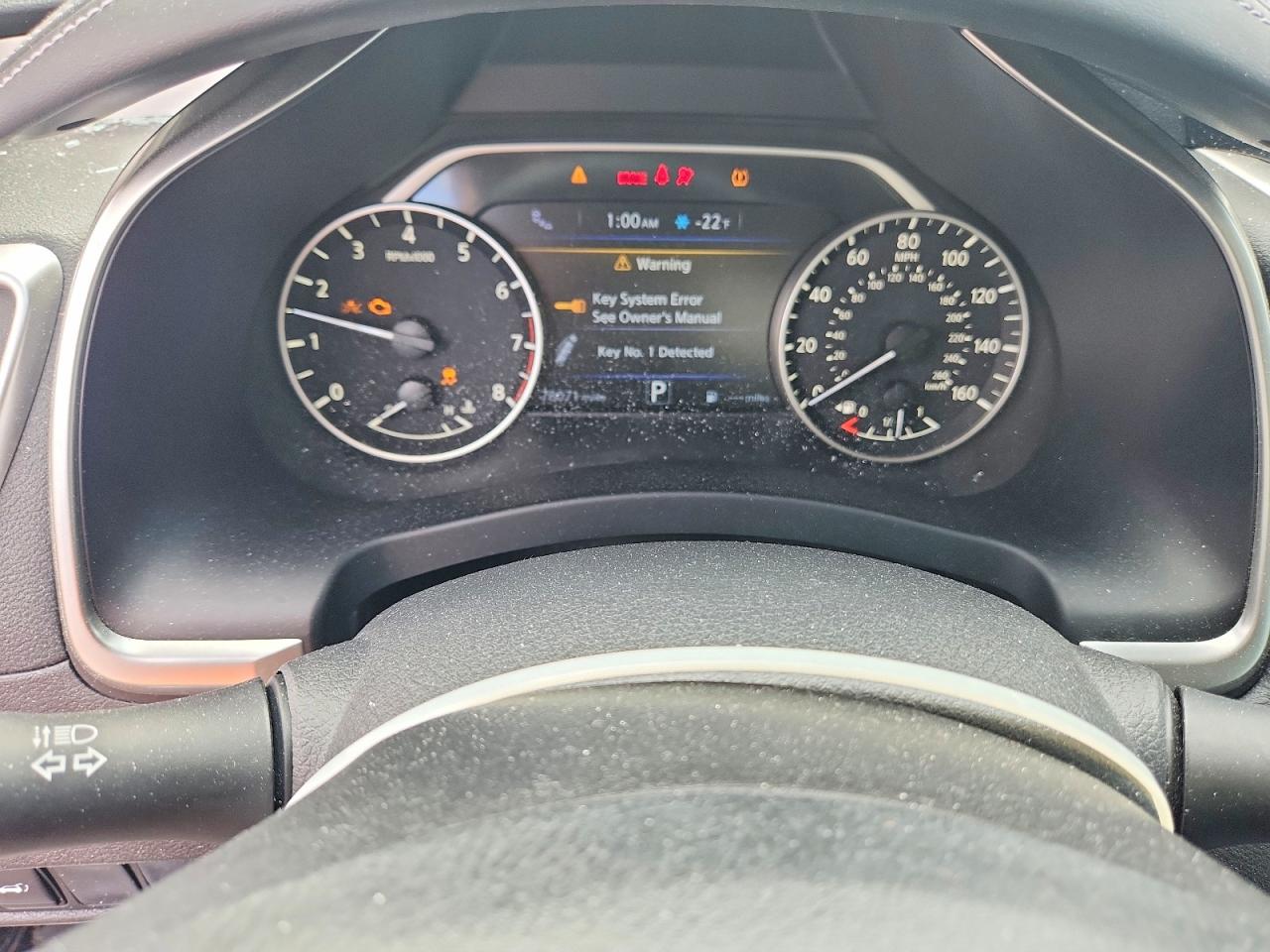 2015 Nissan Murano Sl Black vin: 5N1AZ2MG1FN233681