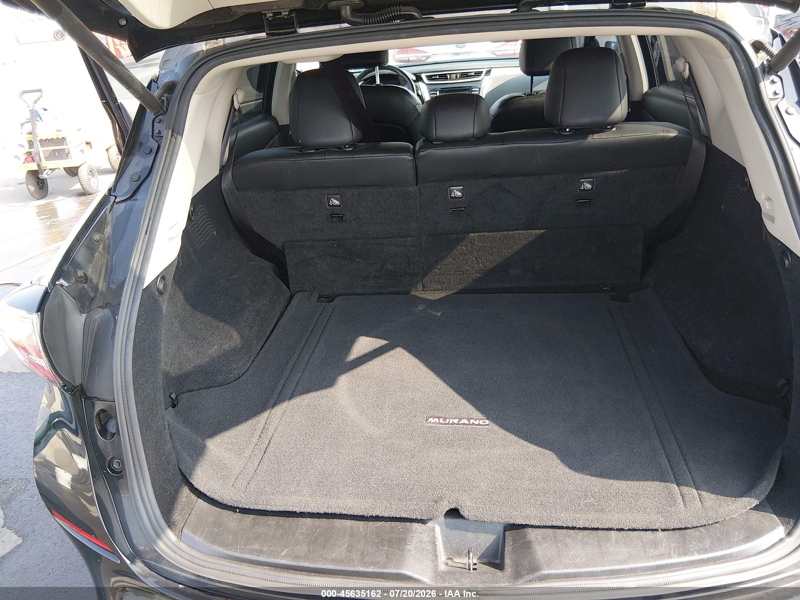 2015 Nissan Murano Platinum Black vin: 5N1AZ2MG1FN247600