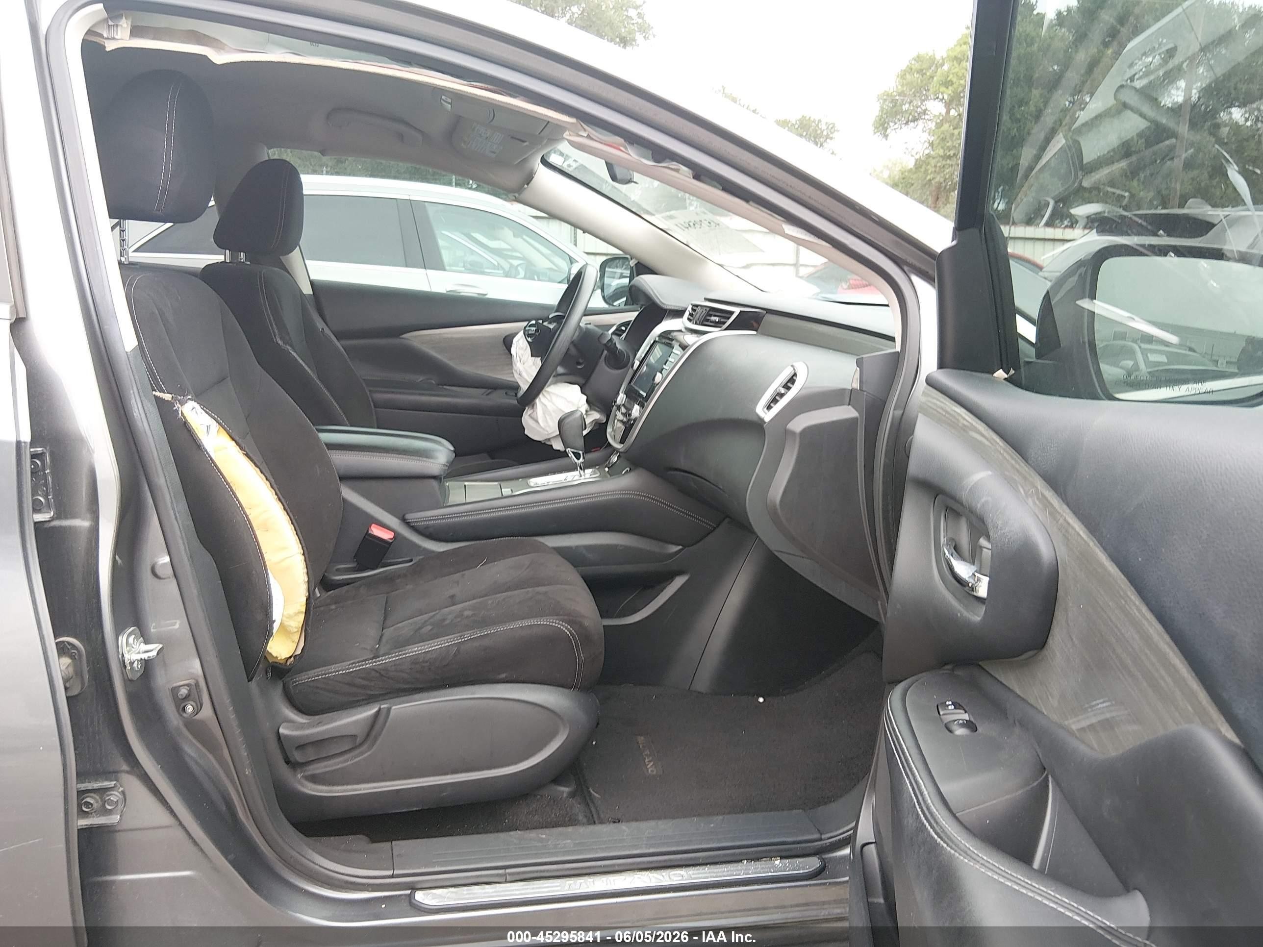 2015 Nissan Murano S Gray vin: 5N1AZ2MG1FN251985
