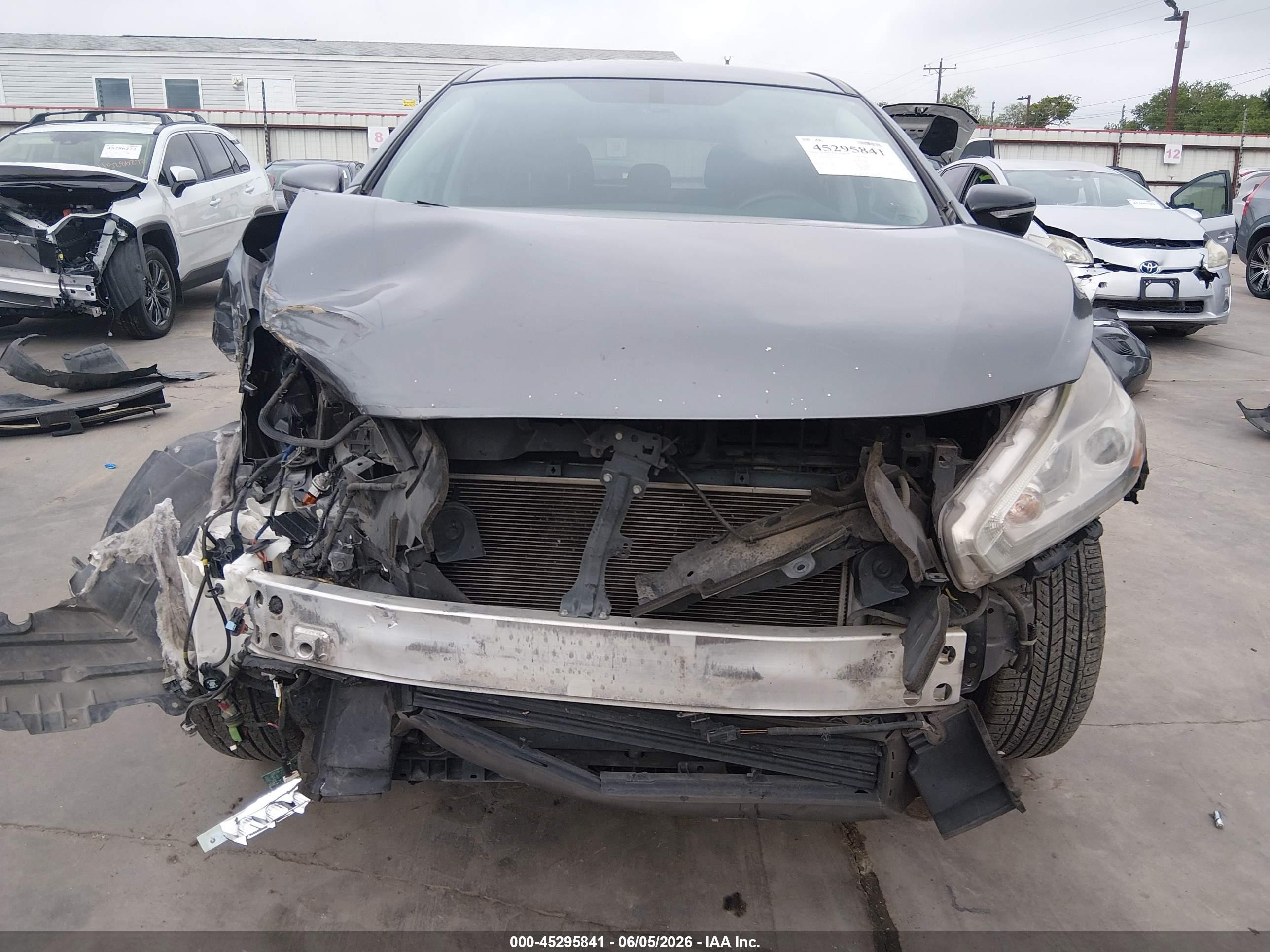 2015 Nissan Murano S Gray vin: 5N1AZ2MG1FN251985