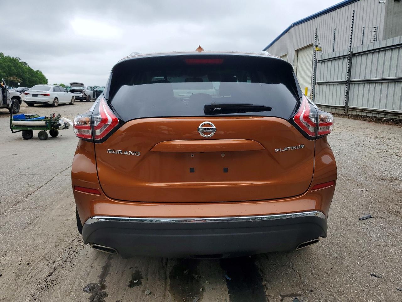 2015 Nissan Murano Platinum Orange vin: 5N1AZ2MG1FN259522
