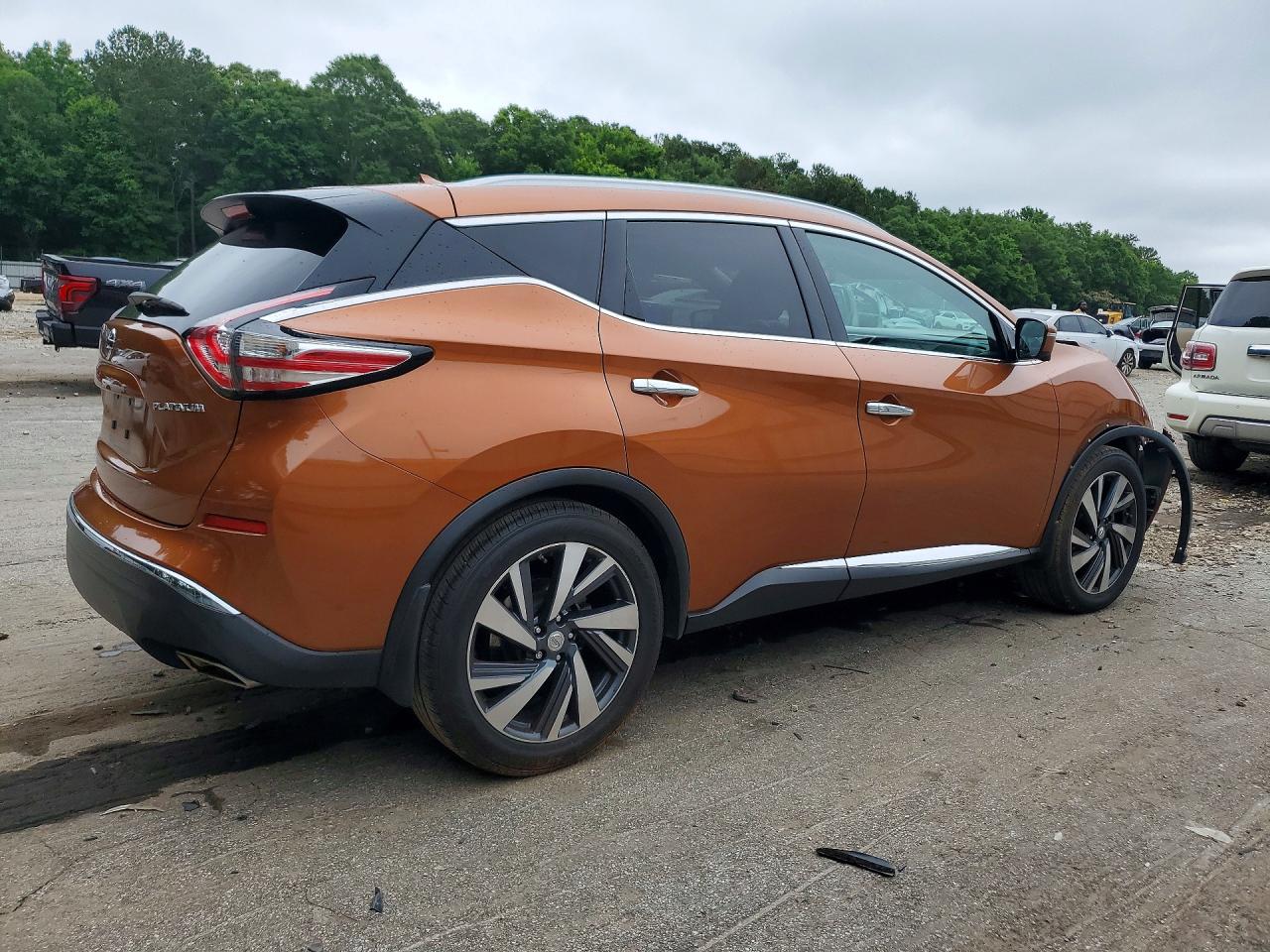 2015 Nissan Murano Platinum Orange vin: 5N1AZ2MG1FN259522