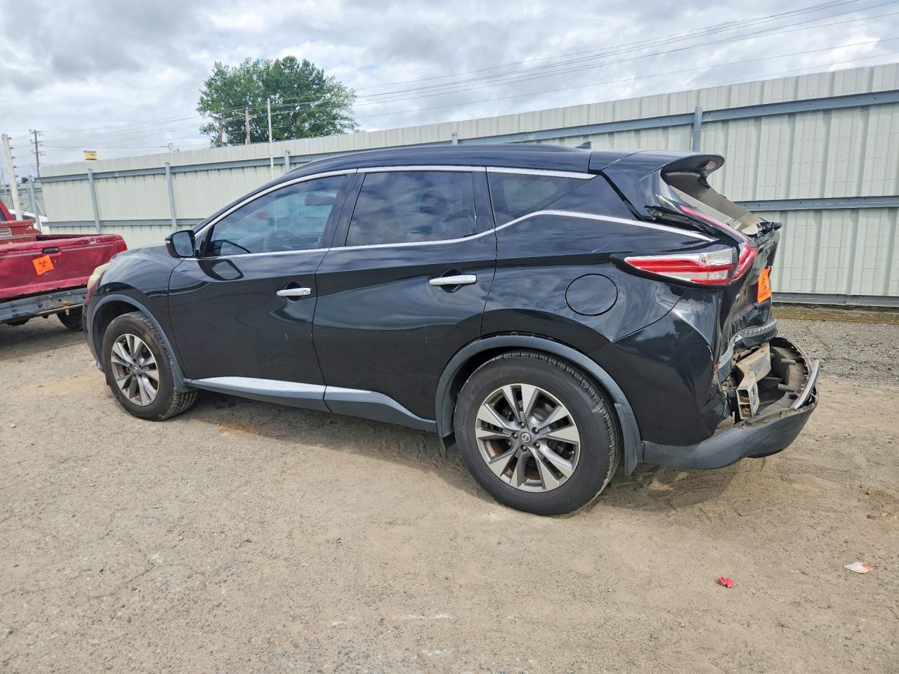 2015 Nissan Murano Sv Black vin: 5N1AZ2MG1FN261366