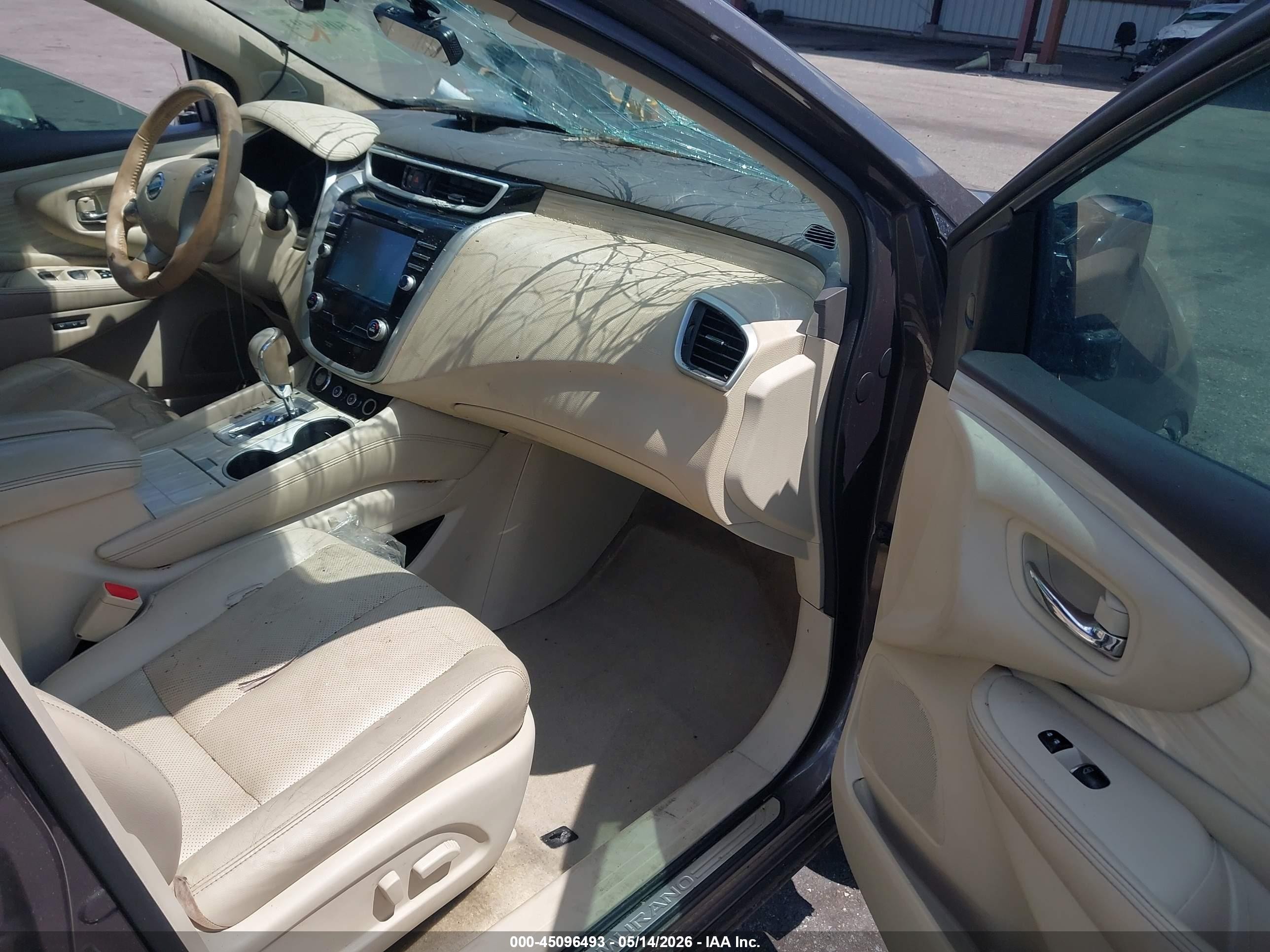 2015 Nissan Murano Platinum Brown vin: 5N1AZ2MG1FN264316