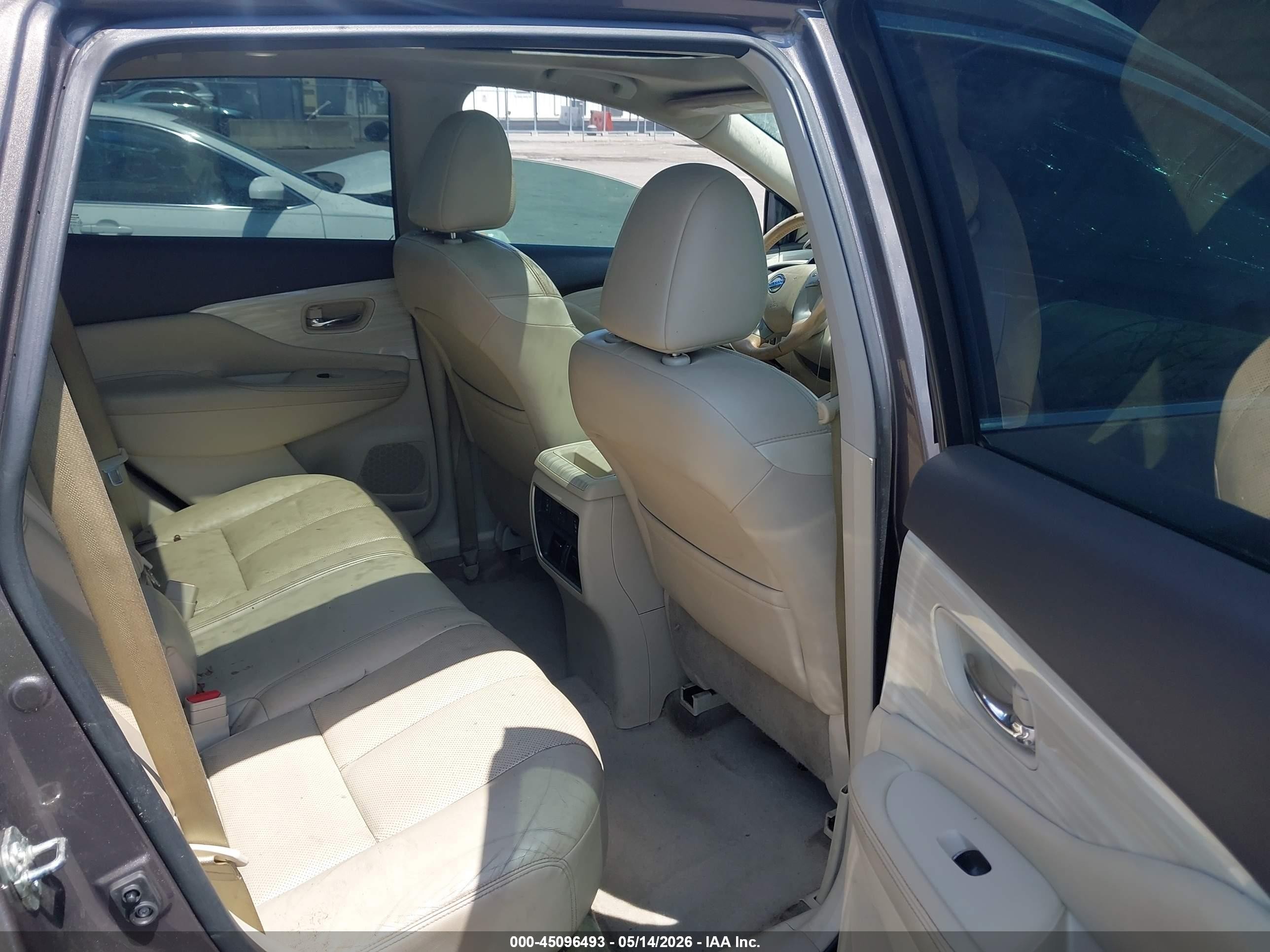 2015 Nissan Murano Platinum Brown vin: 5N1AZ2MG1FN264316