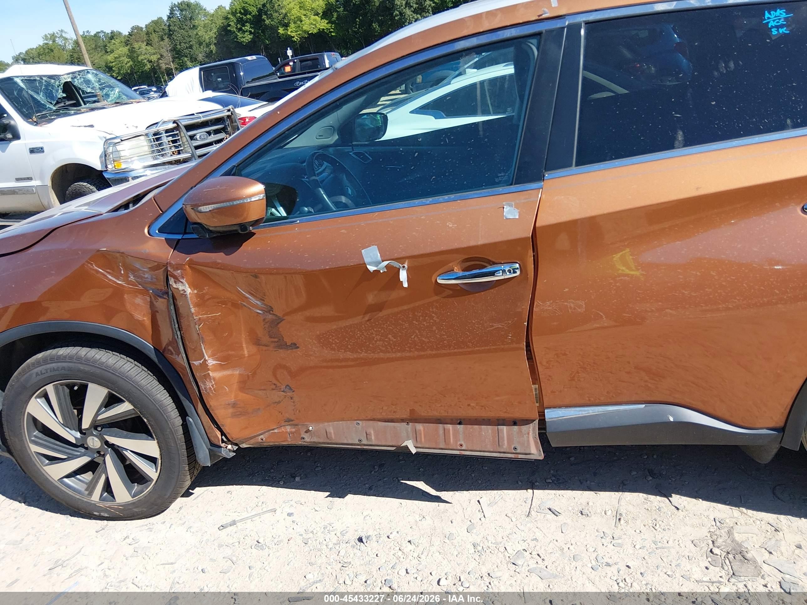 2015 Nissan Murano Platinum Orange vin: 5N1AZ2MG1FN273033