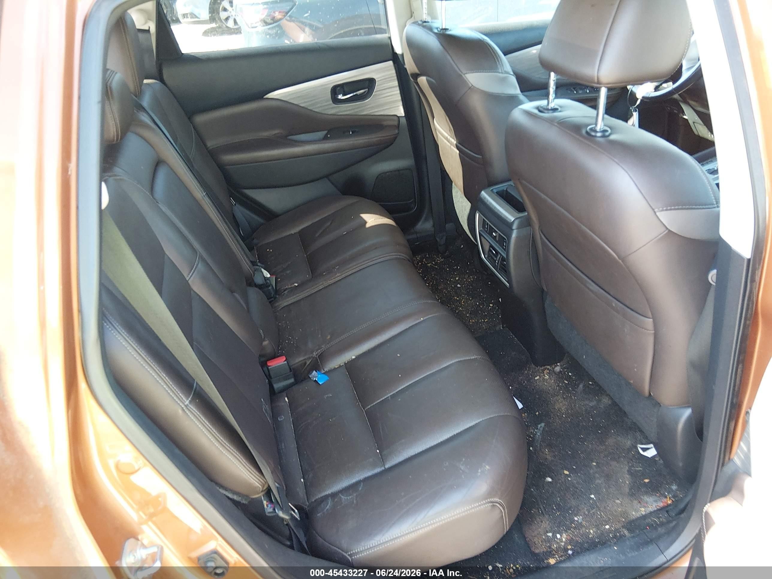 2015 Nissan Murano Platinum Orange vin: 5N1AZ2MG1FN273033