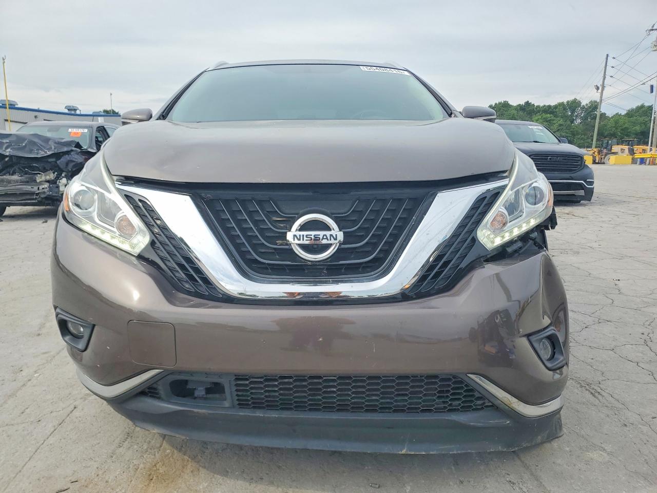 2015 Nissan Murano Platinum Gray vin: 5N1AZ2MG1FN277308