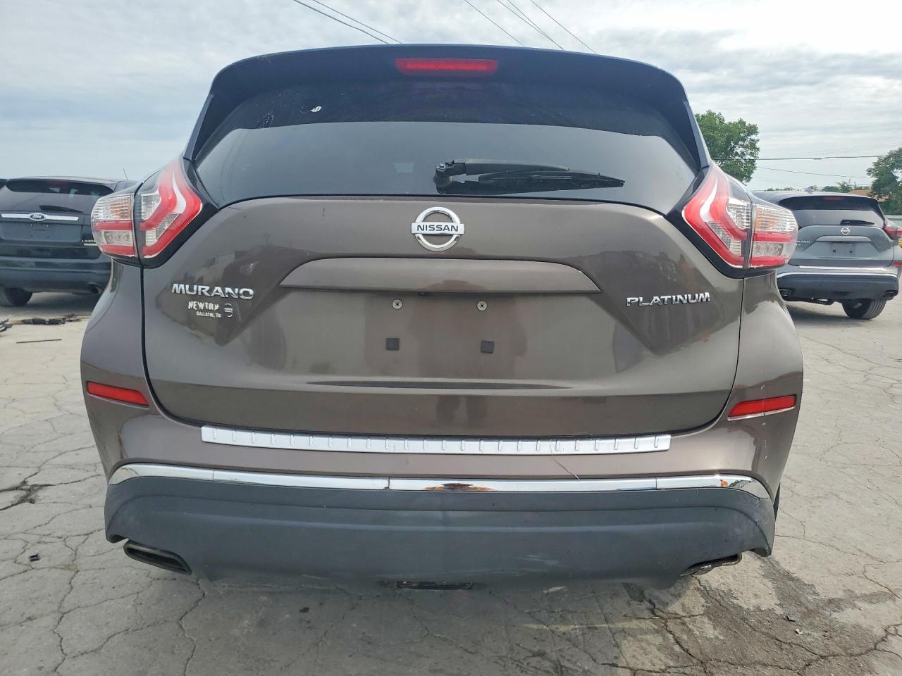 2015 Nissan Murano Platinum Gray vin: 5N1AZ2MG1FN277308