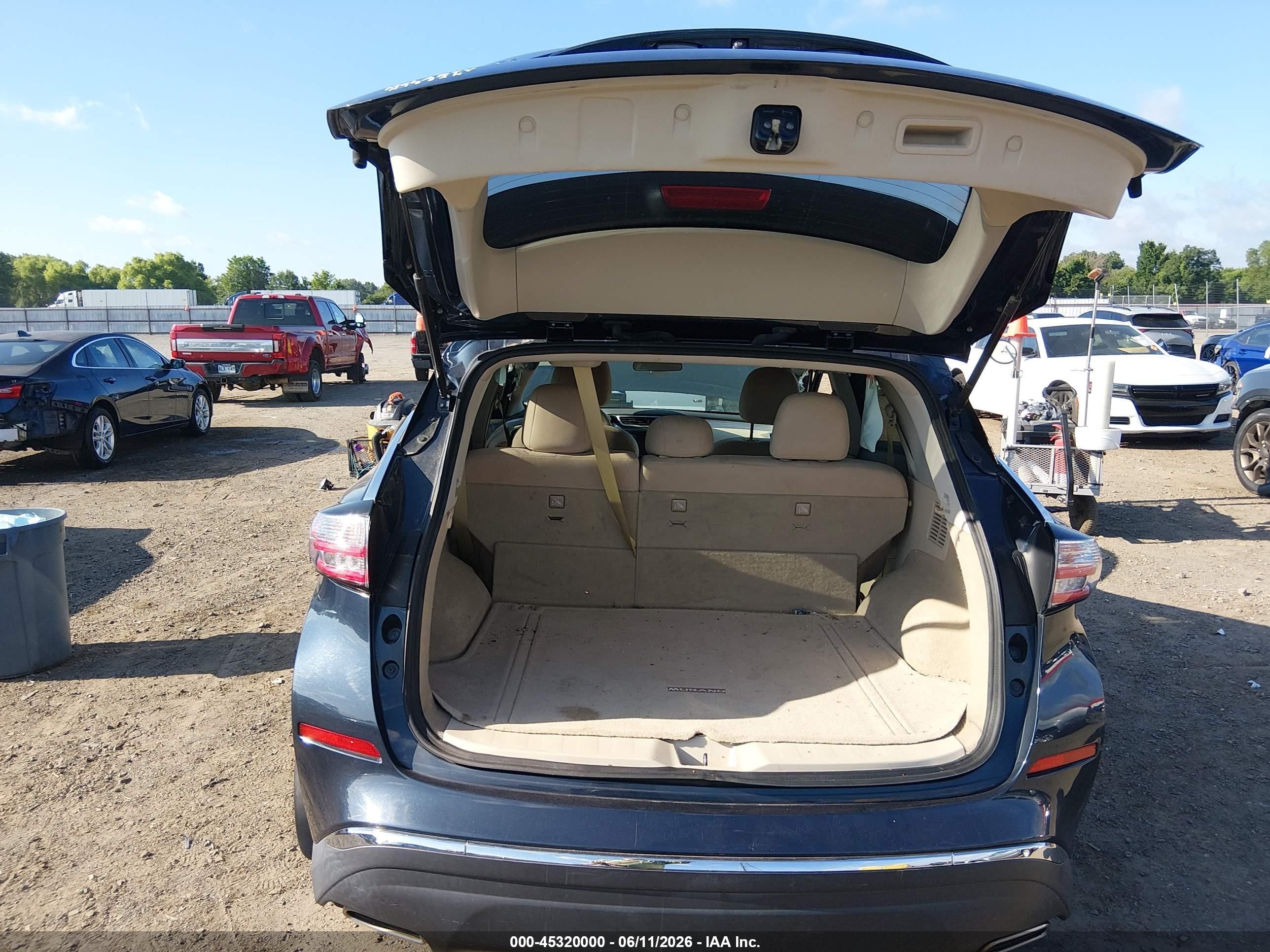 2015 Nissan Murano Sv Gray vin: 5N1AZ2MG1FN280306