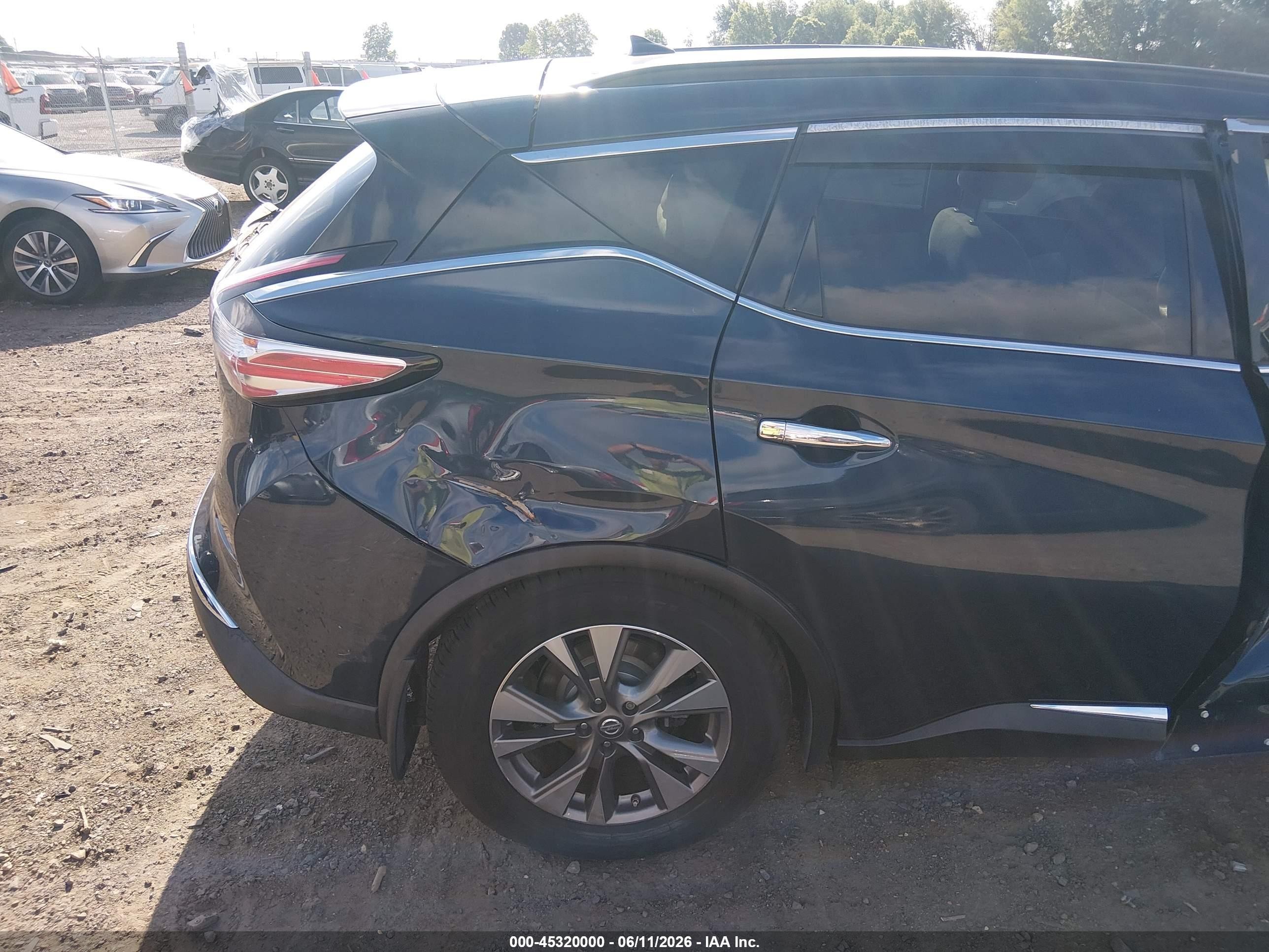 2015 Nissan Murano Sv Gray vin: 5N1AZ2MG1FN280306