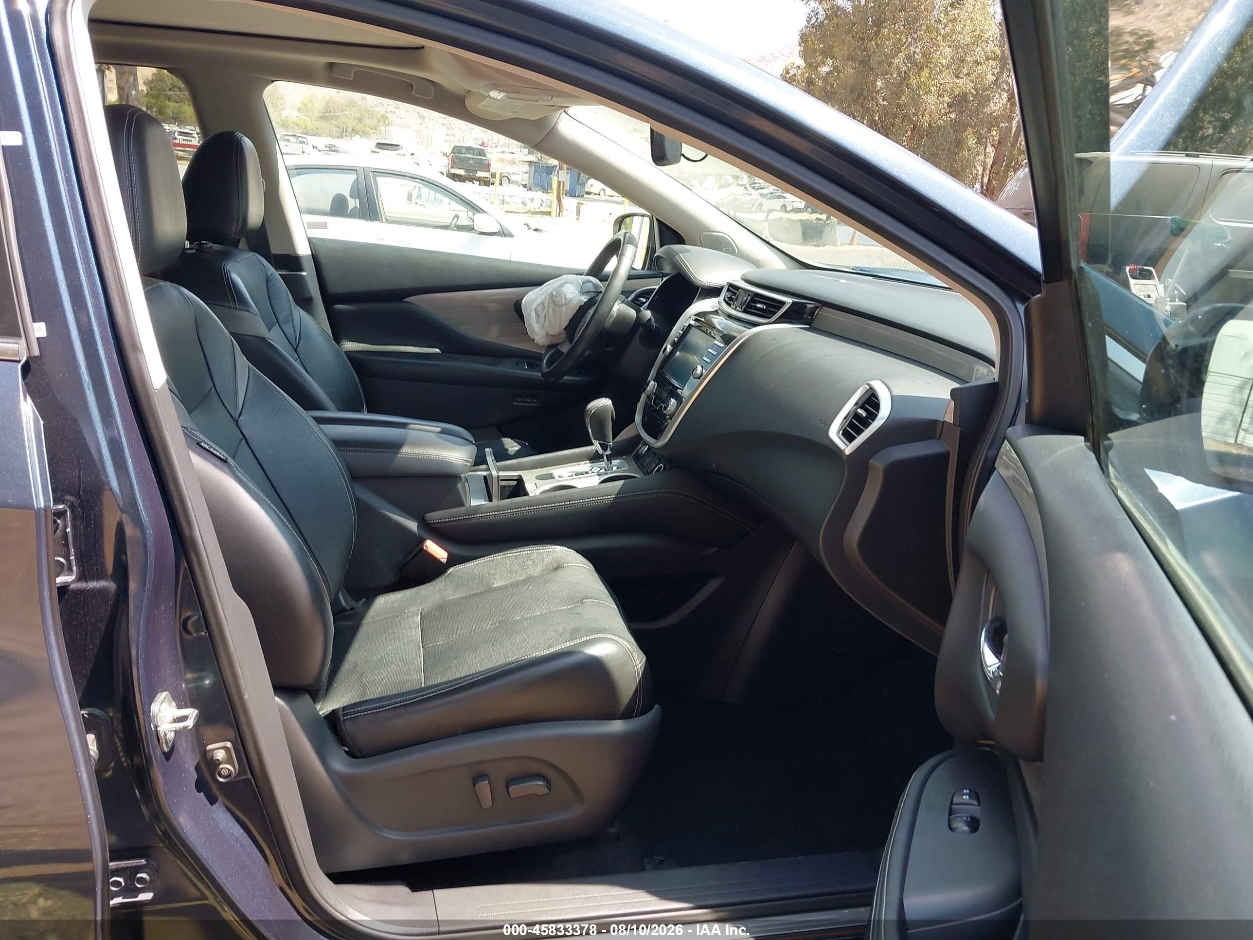 2015 Nissan Murano Sl Blue vin: 5N1AZ2MG2FN212015