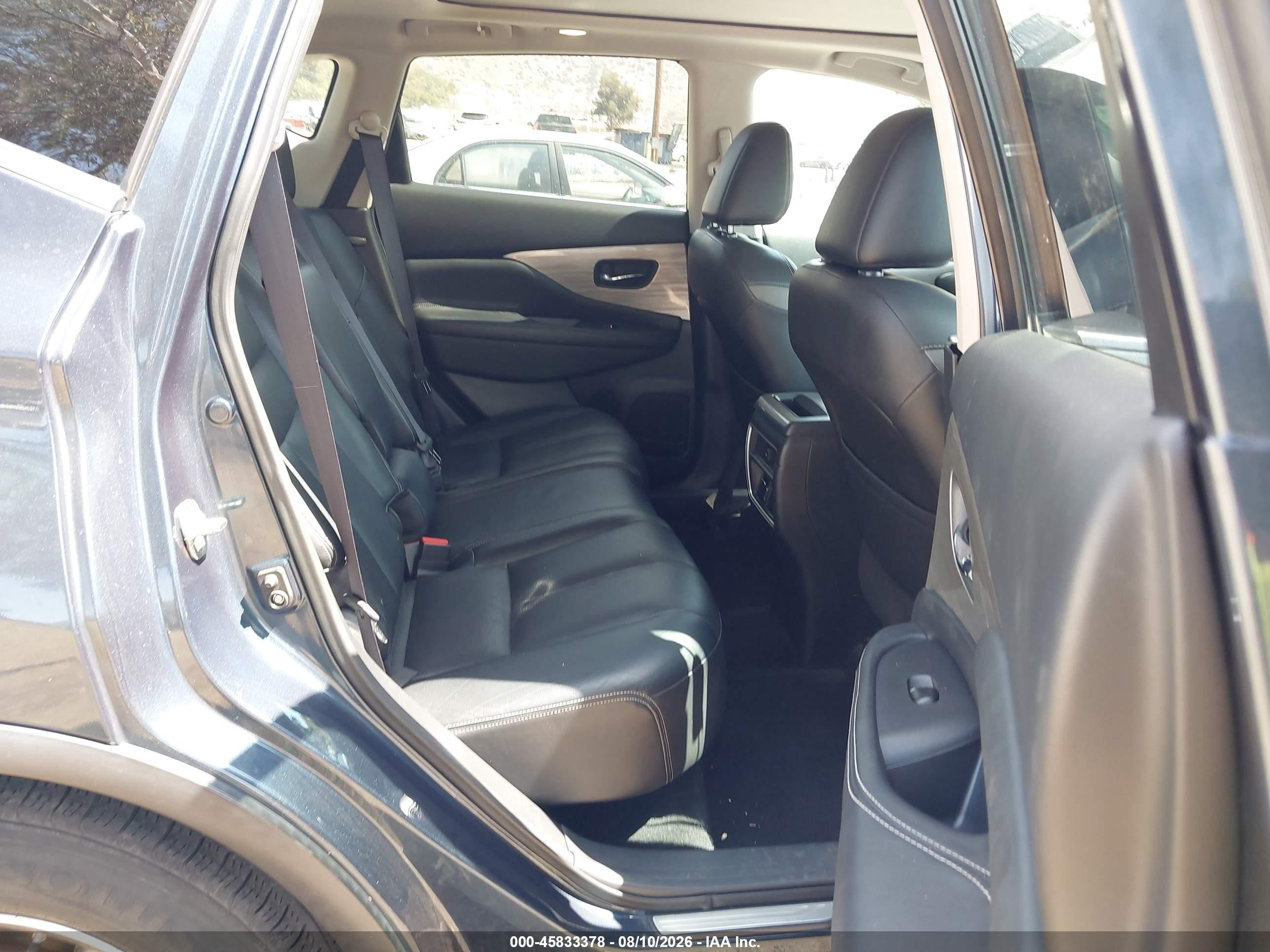 2015 Nissan Murano Sl Blue vin: 5N1AZ2MG2FN212015