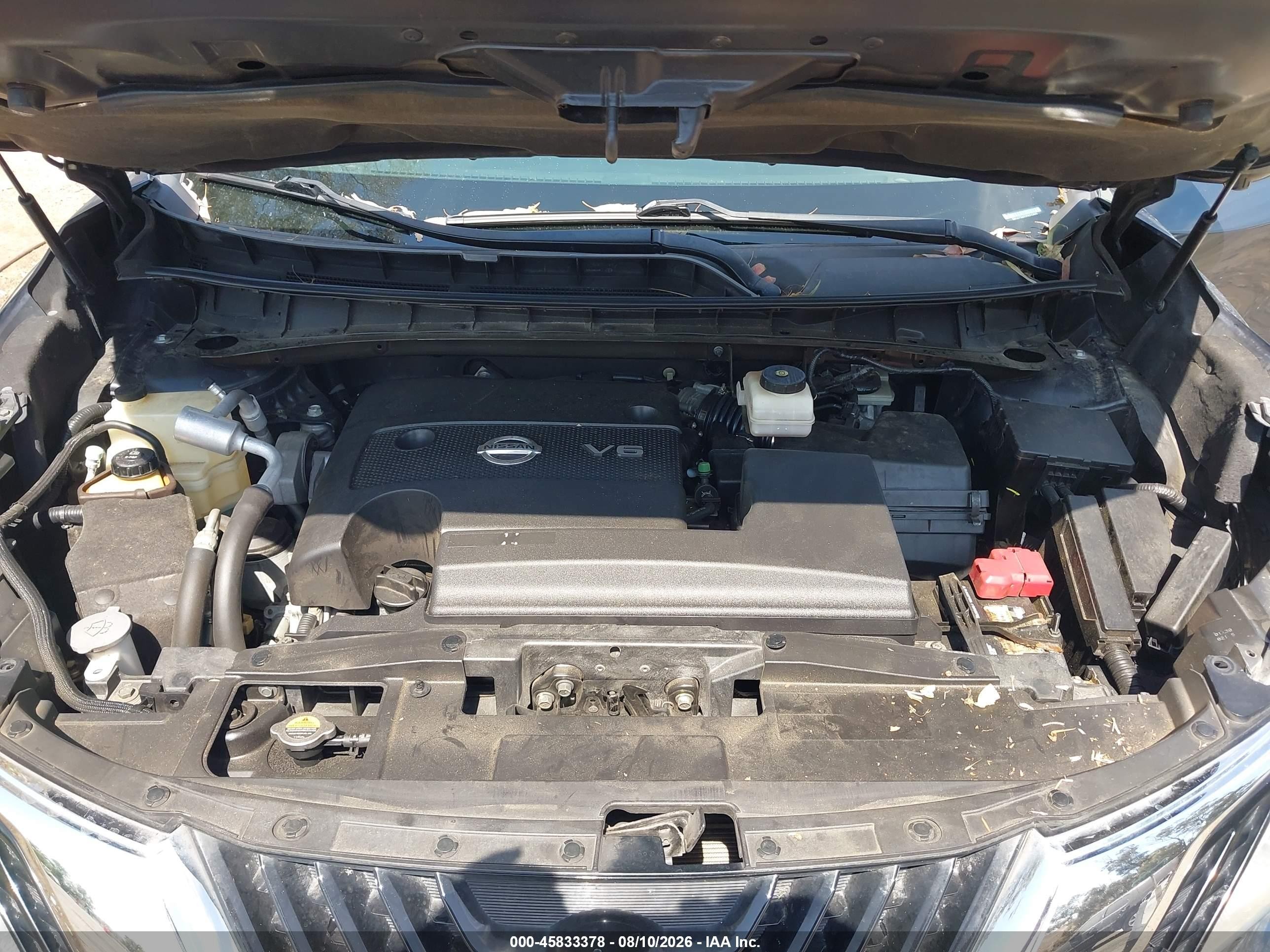 2015 Nissan Murano Sl Blue vin: 5N1AZ2MG2FN212015