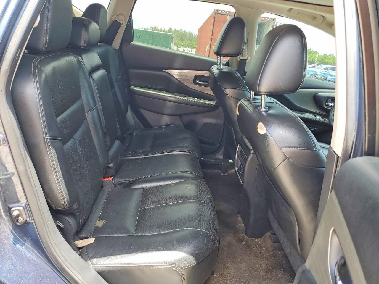 2015 Nissan Murano Sl Blue vin: 5N1AZ2MG2FN234550