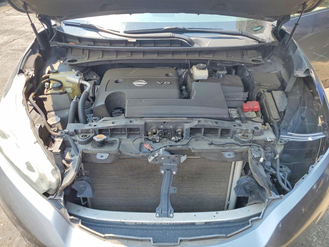 2015 Nissan Murano Sv Gray vin: 5N1AZ2MG2FN237108