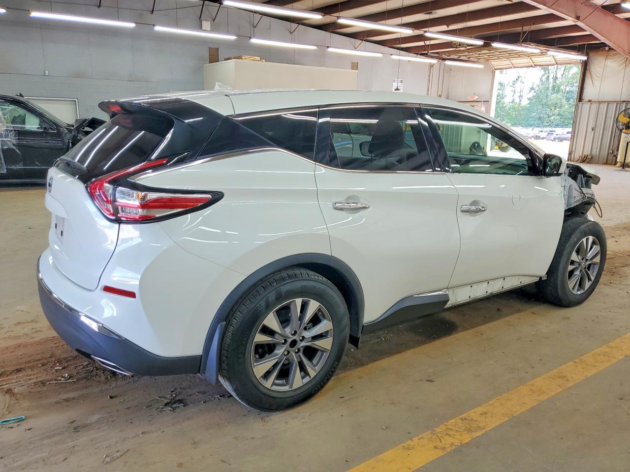 2015 Nissan Murano S White vin: 5N1AZ2MG2FN250540
