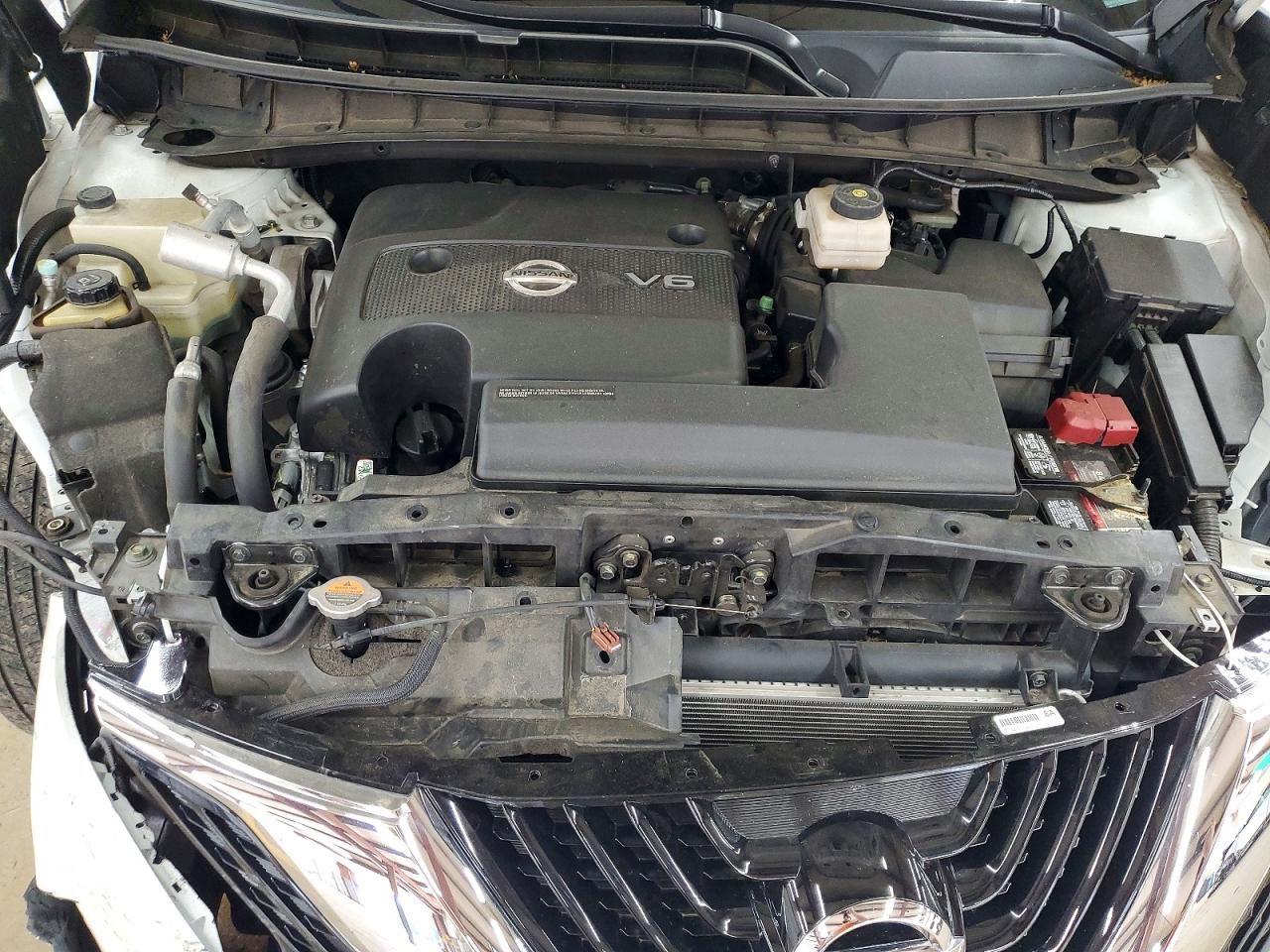 2015 Nissan Murano S White vin: 5N1AZ2MG2FN250540