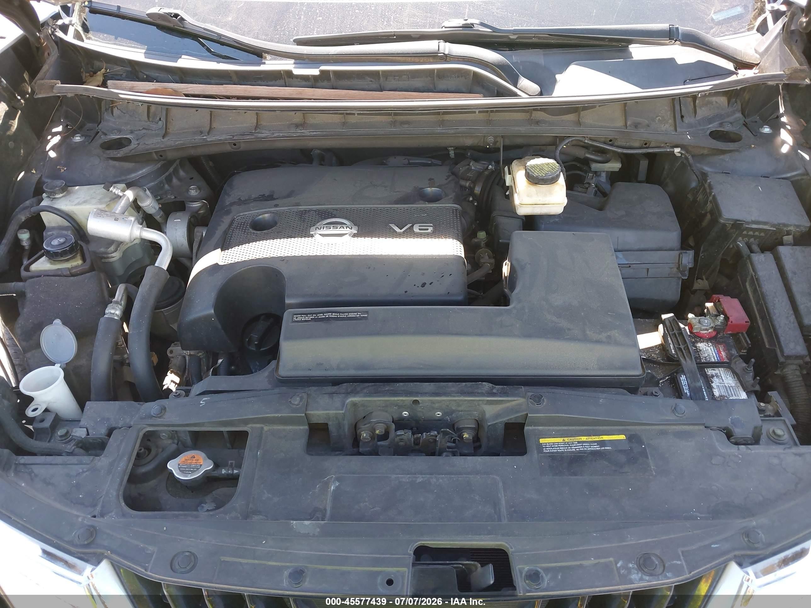 2015 Nissan Murano S Gray vin: 5N1AZ2MG2FN250666