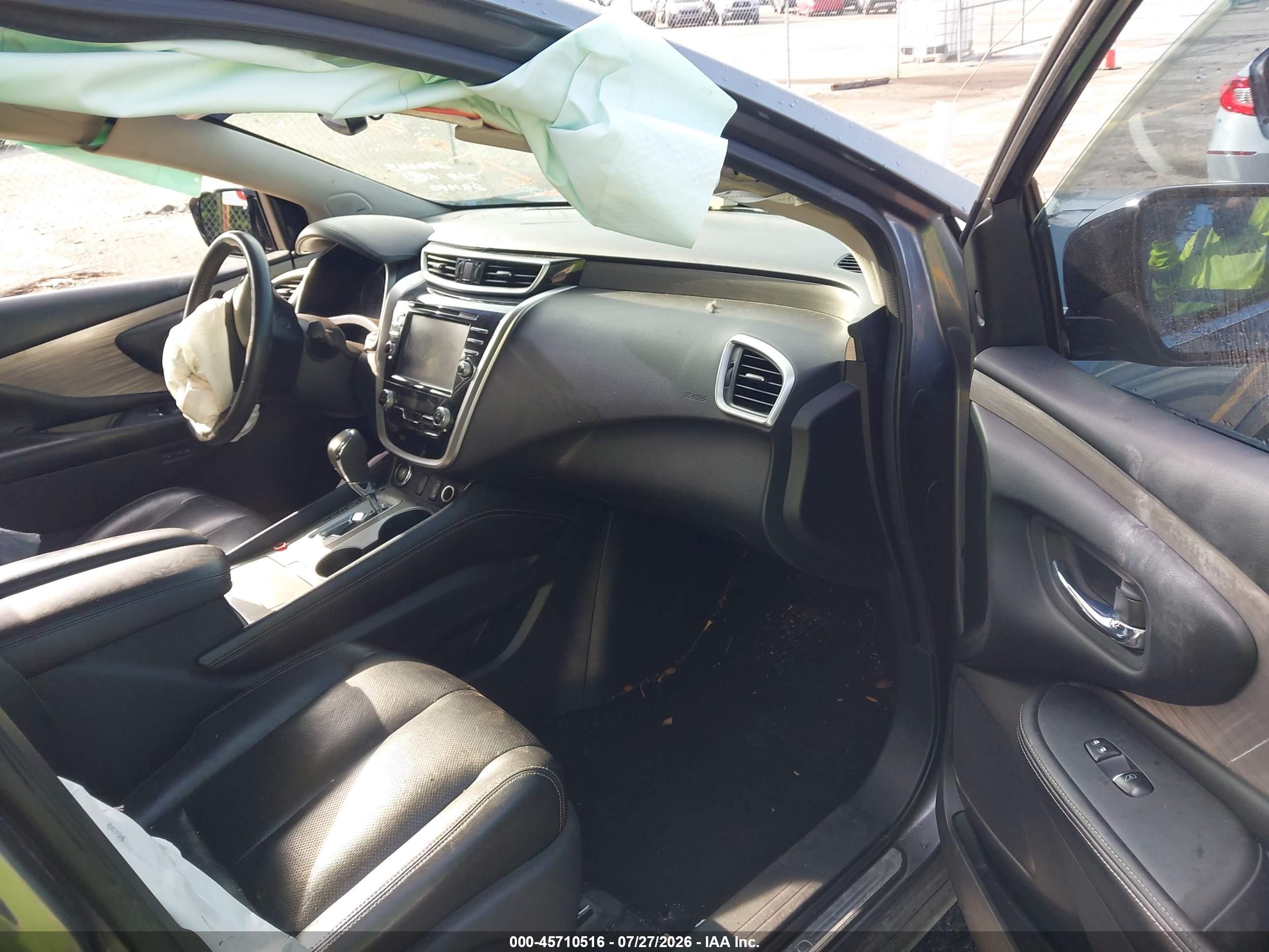 2015 Nissan Murano Sl Gray vin: 5N1AZ2MG2FN251980