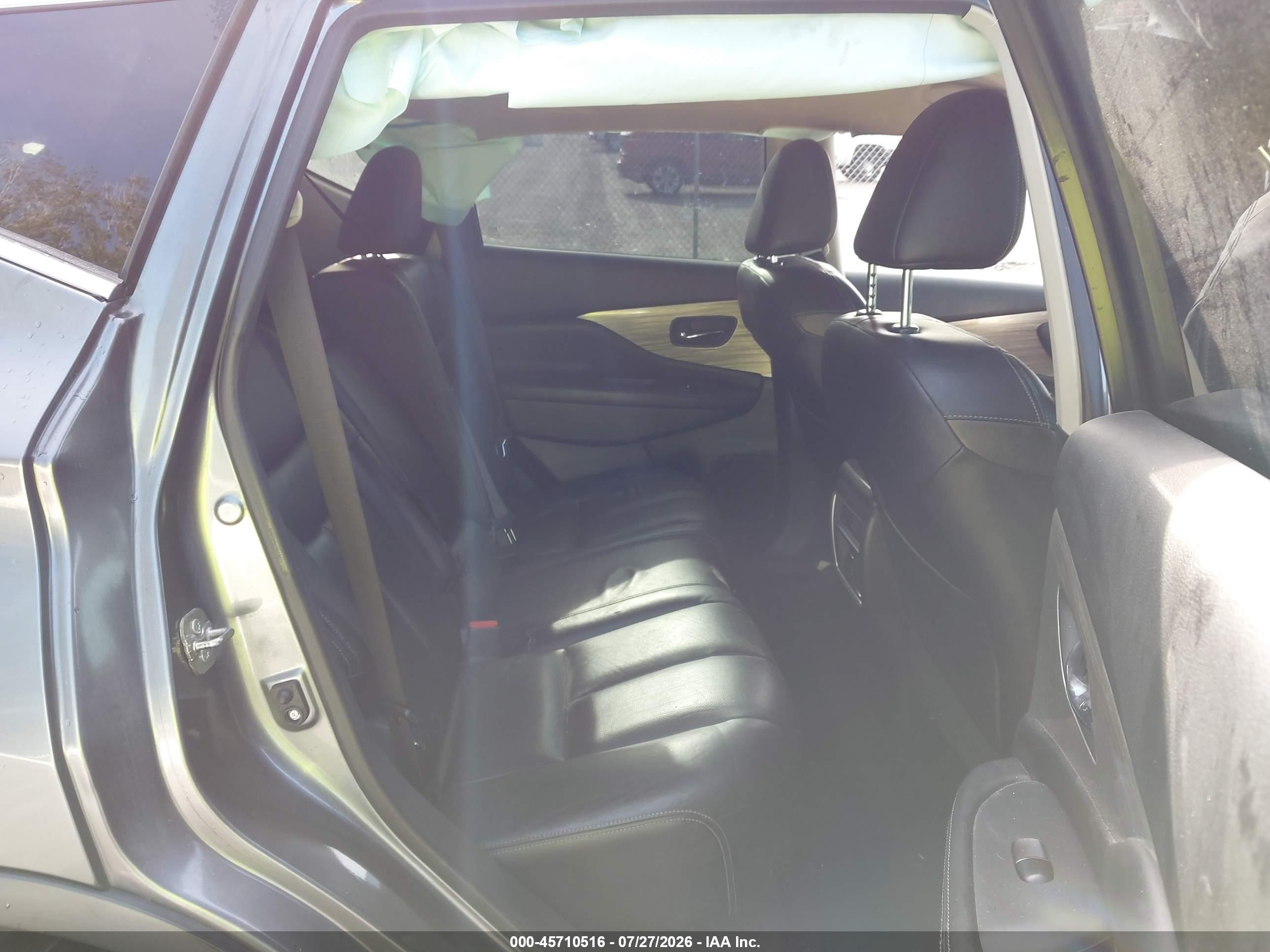 2015 Nissan Murano Sl Gray vin: 5N1AZ2MG2FN251980