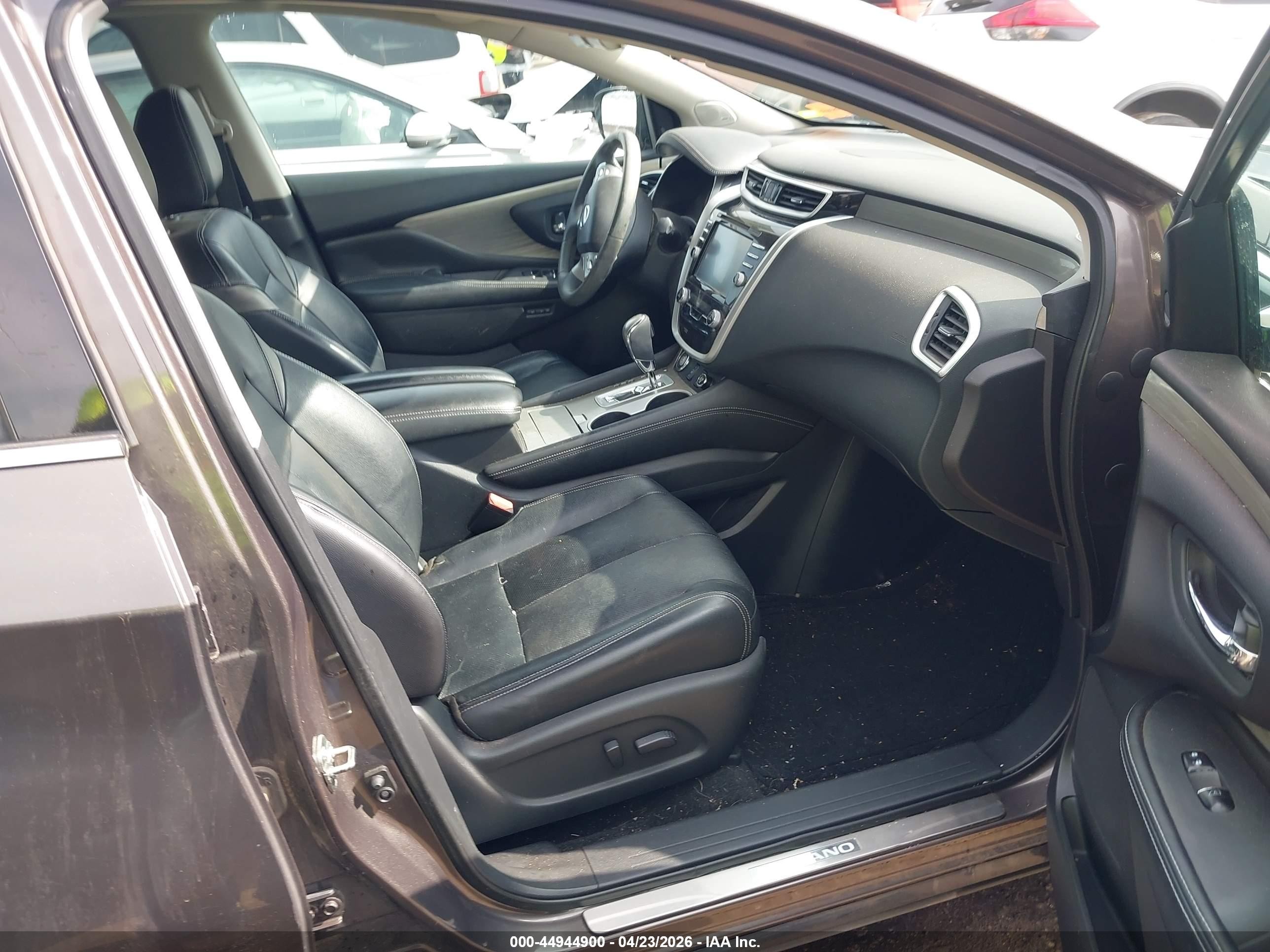 2015 Nissan Murano Sl Gray vin: 5N1AZ2MG2FN277642