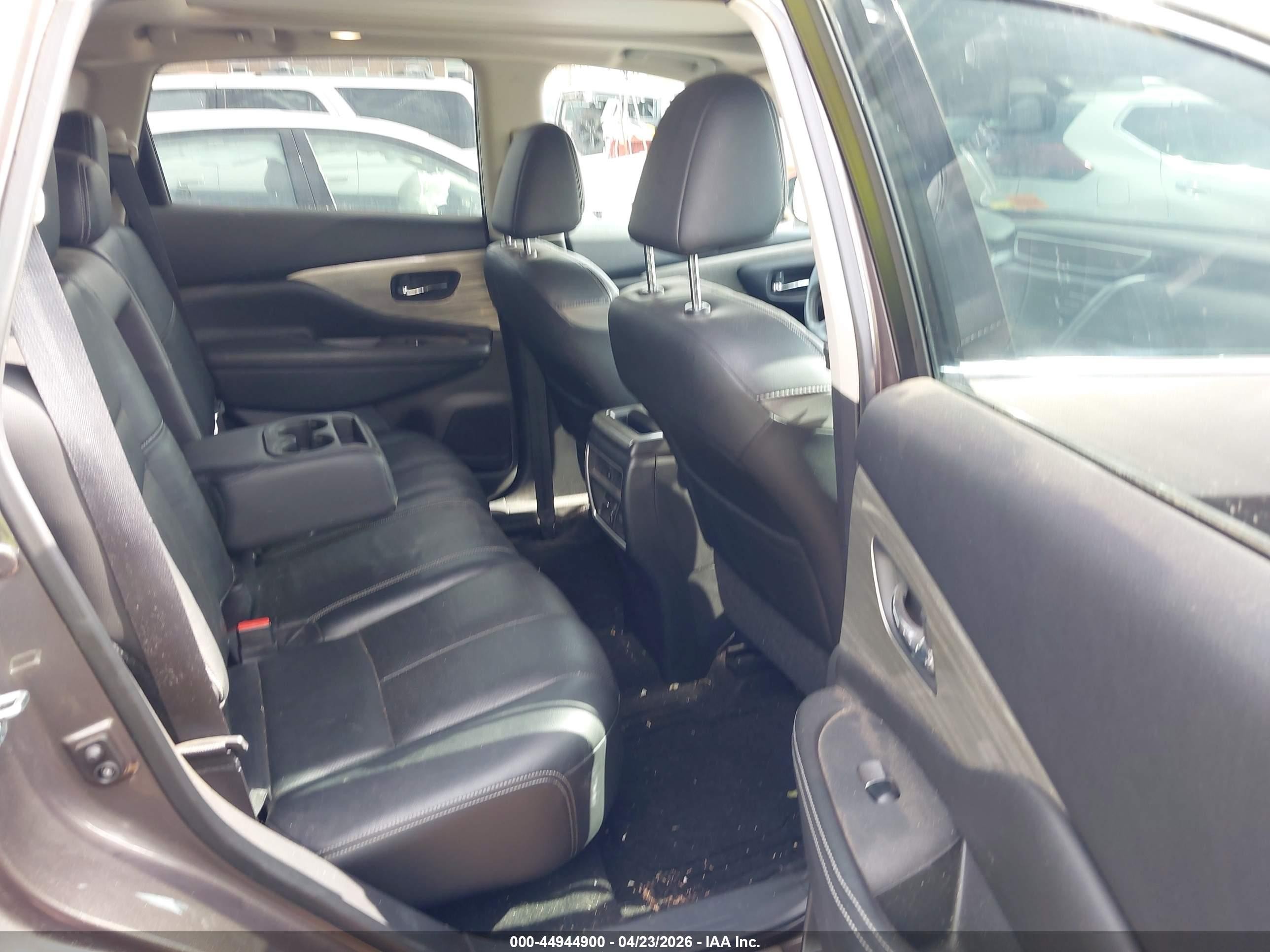2015 Nissan Murano Sl Gray vin: 5N1AZ2MG2FN277642