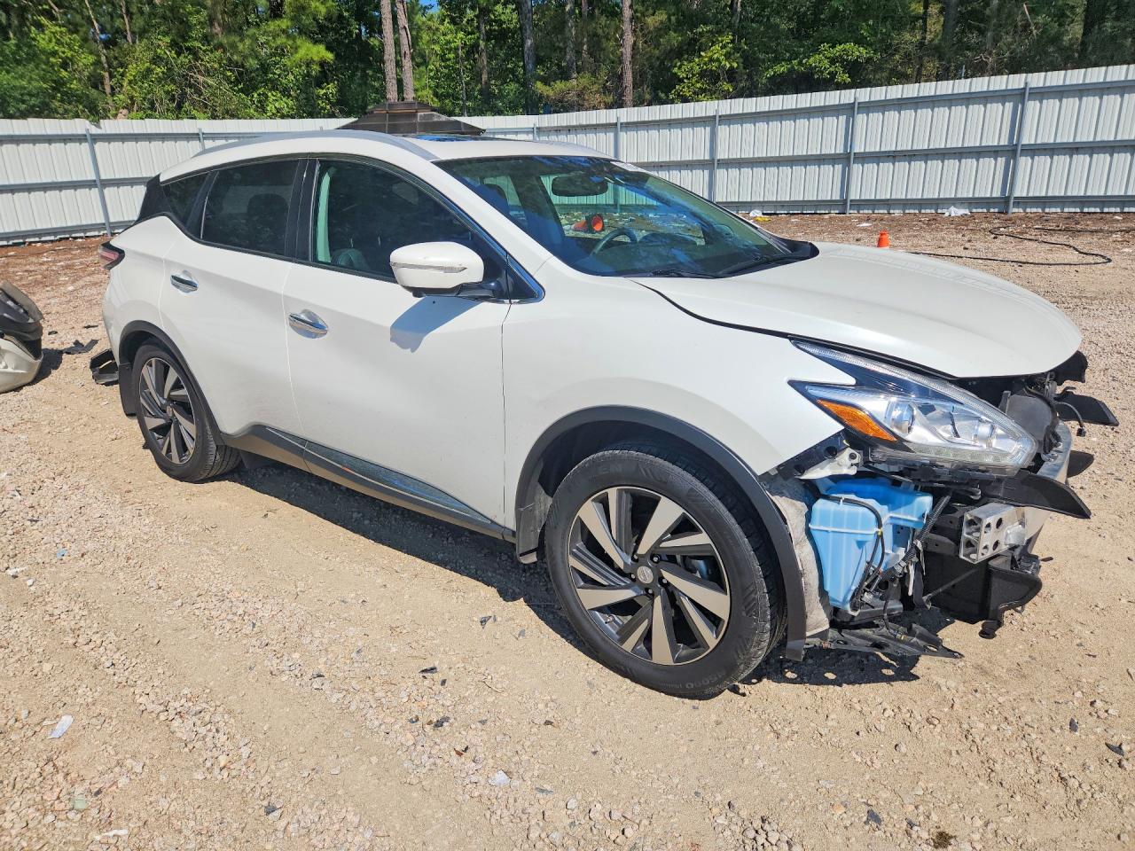 2015 Nissan Murano Platinum White vin: 5N1AZ2MG2FN280170