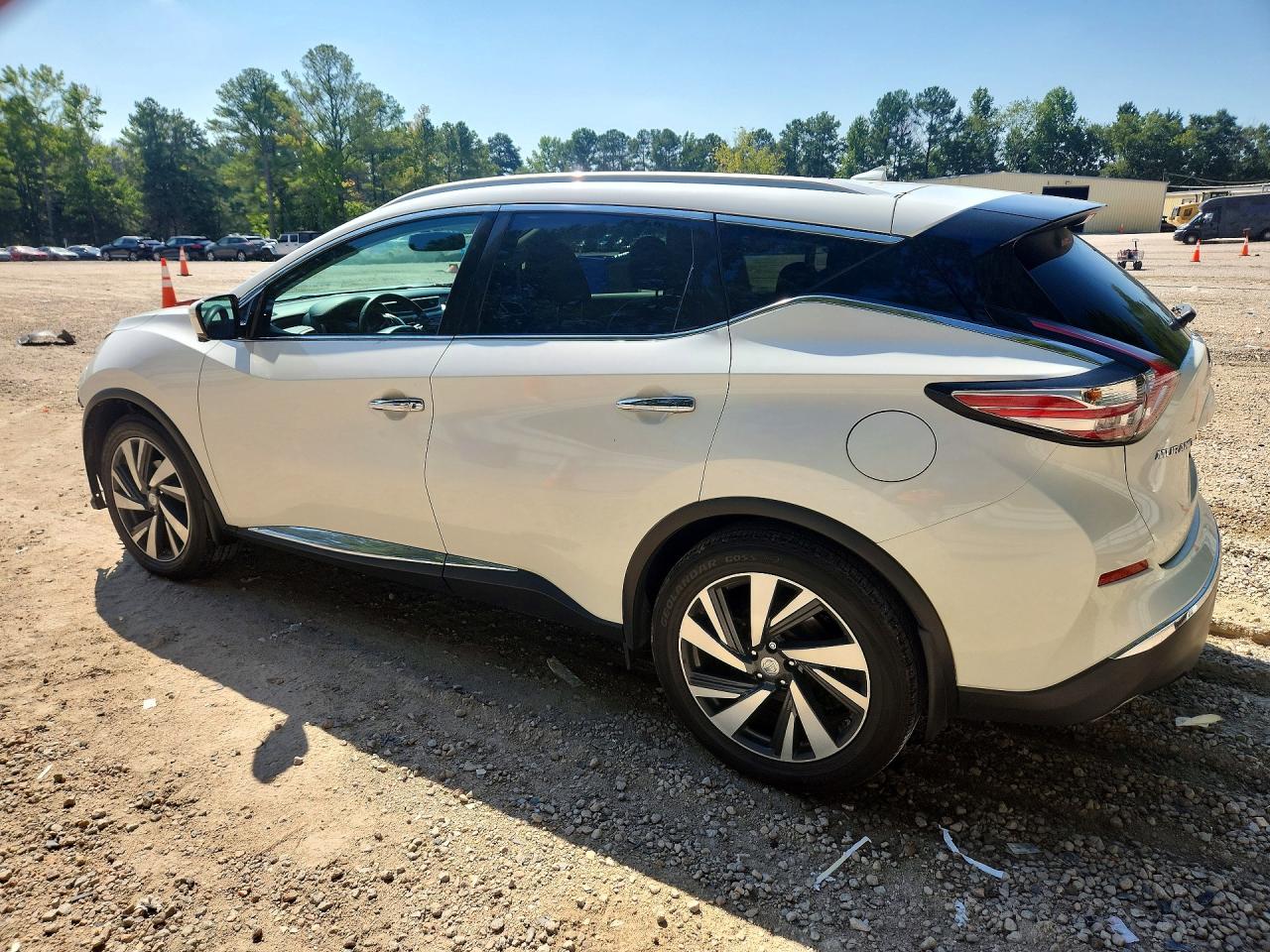 2015 Nissan Murano Platinum White vin: 5N1AZ2MG2FN280170