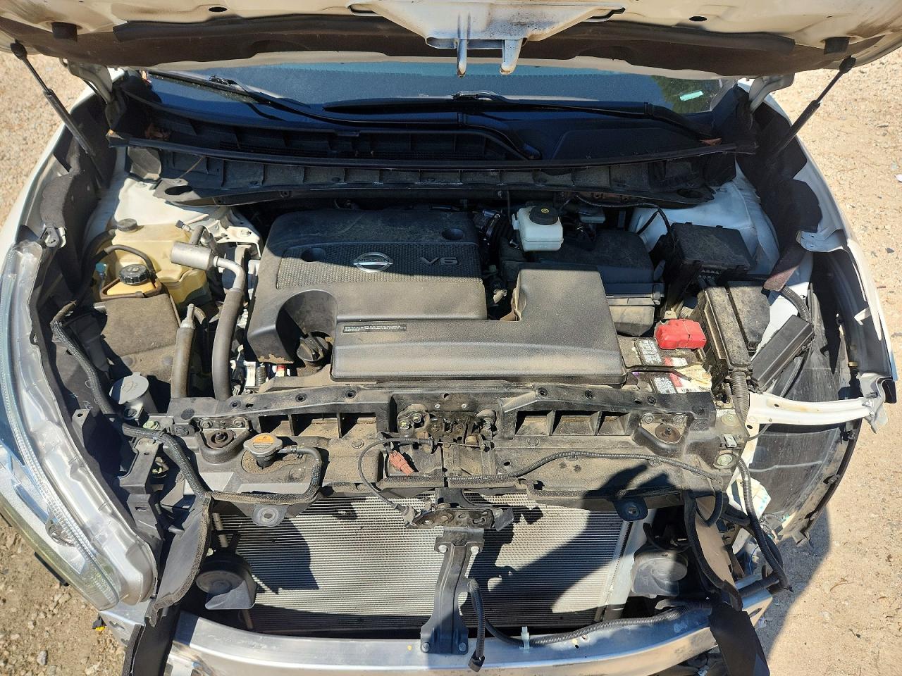 2015 Nissan Murano Platinum White vin: 5N1AZ2MG2FN280170