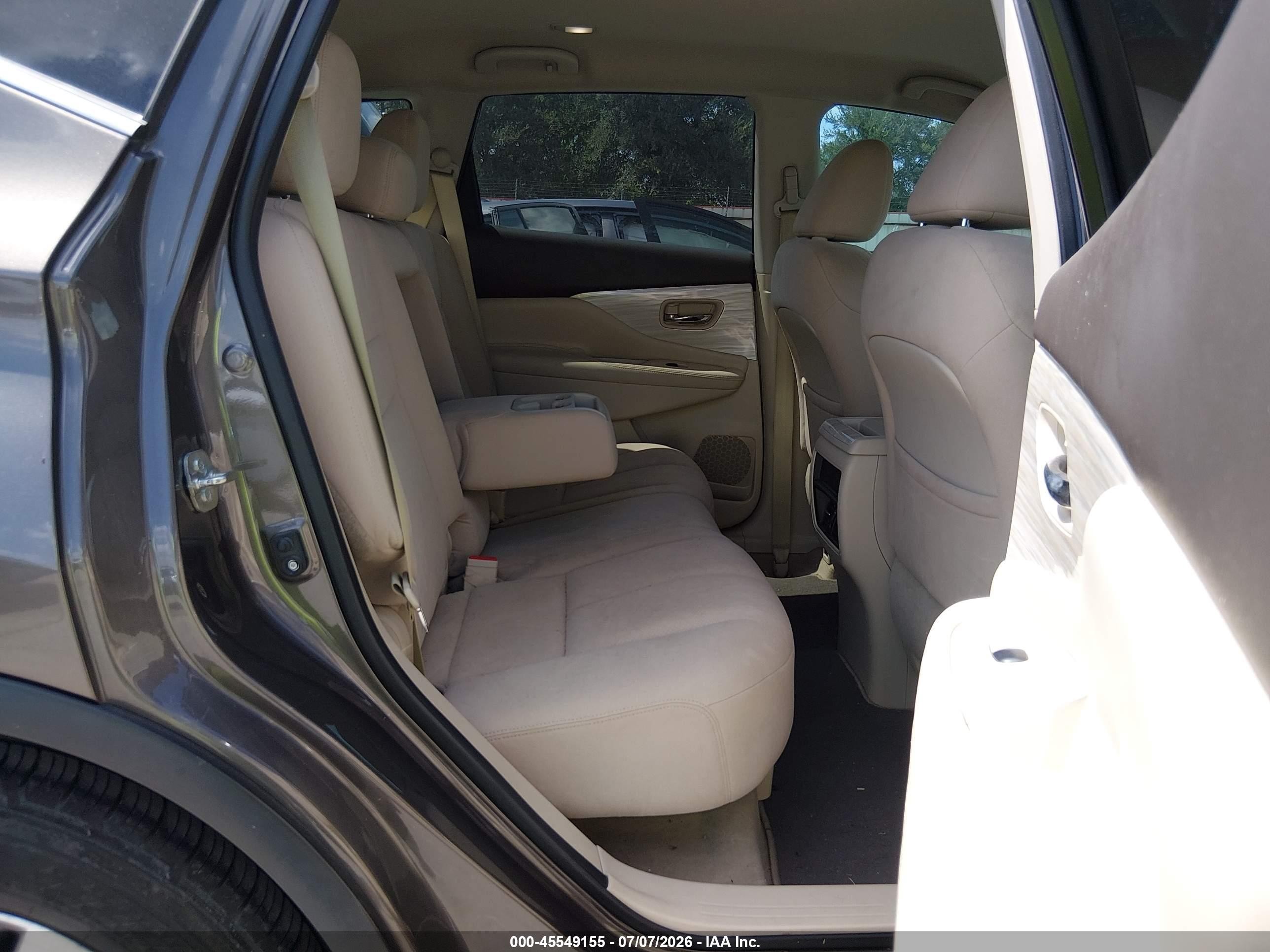 2015 Nissan Murano S Brown vin: 5N1AZ2MG2FN285403