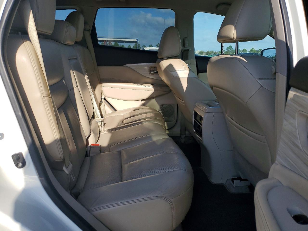 2015 Nissan Murano Sl White vin: 5N1AZ2MG3FN215523