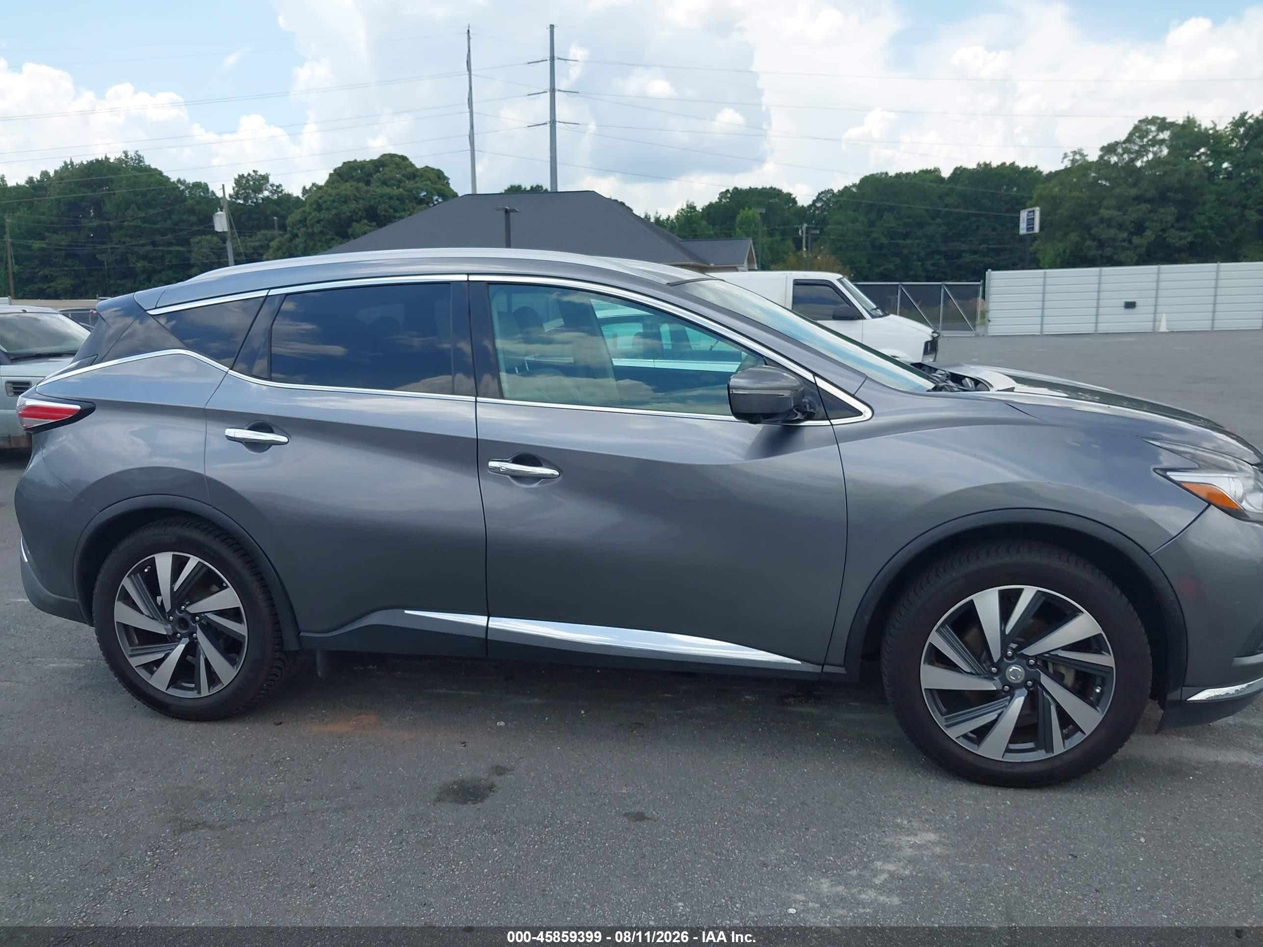 2015 Nissan Murano Platinum Gray vin: 5N1AZ2MG3FN222312